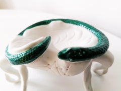 Rare Air India Surrealist Ashtray Porcelain by Salvador Dali