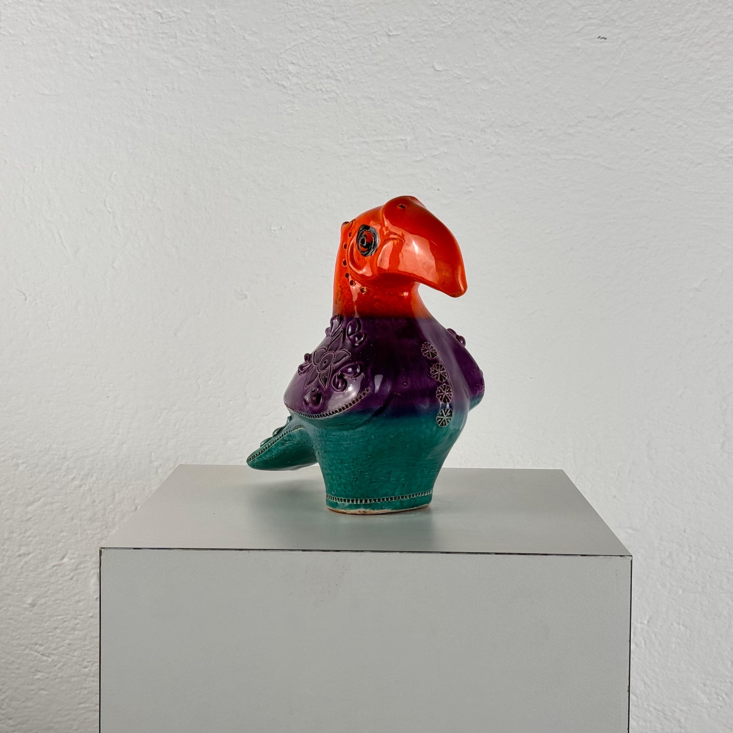 Mid-Century moderno Rara scultura in ceramica 