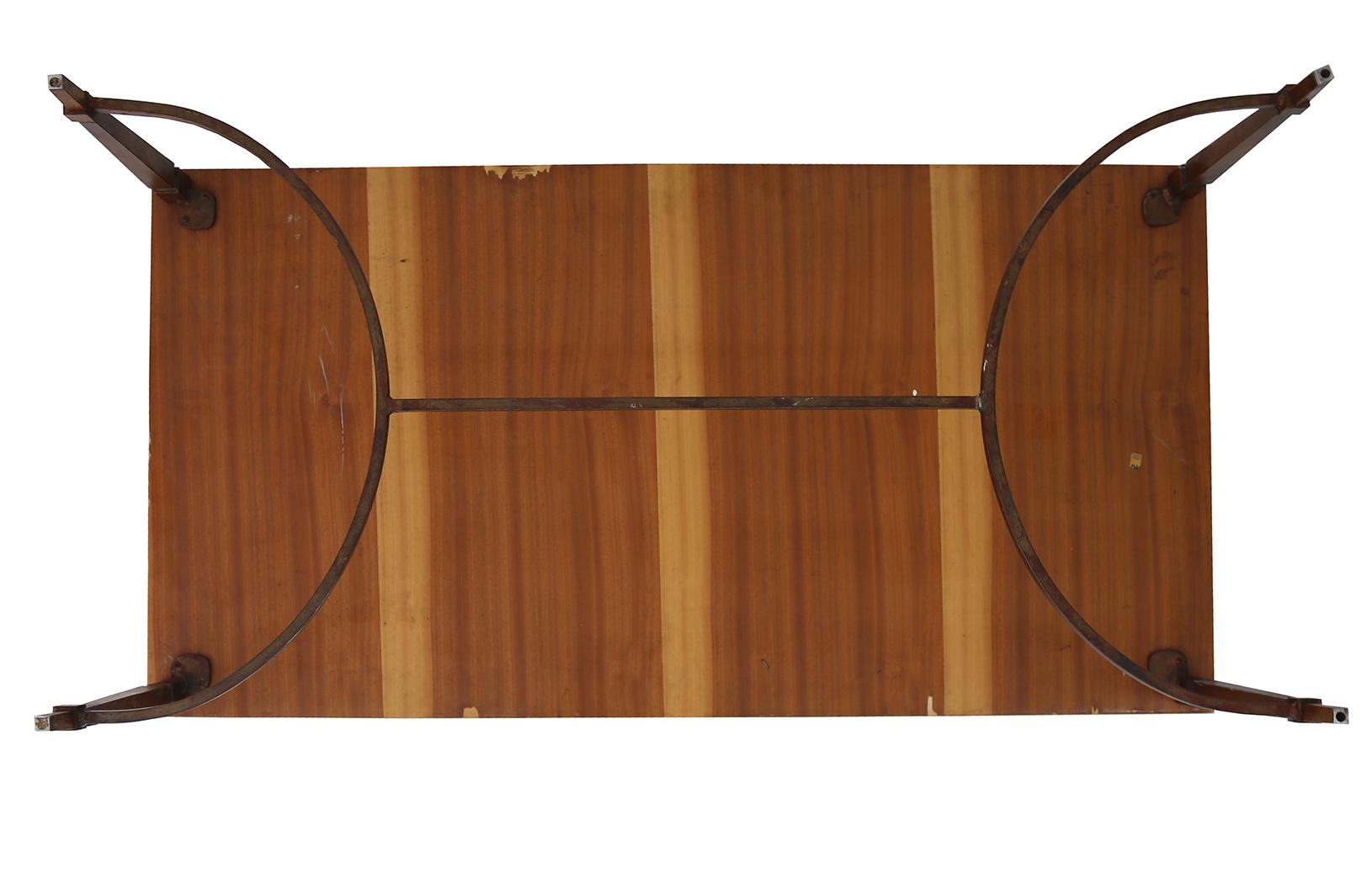 Rare Aldo Tura Goatskin Coffee Table, circa 1960 In Good Condition In New York, NY