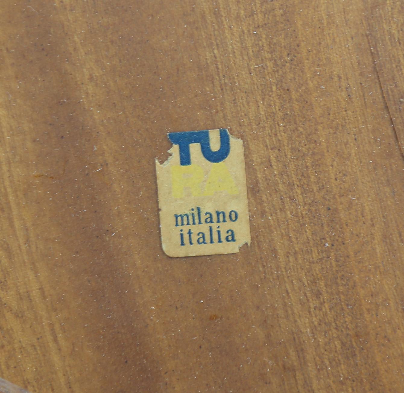 Mid-20th Century Rare Aldo Tura Goatskin Coffee Table, circa 1960
