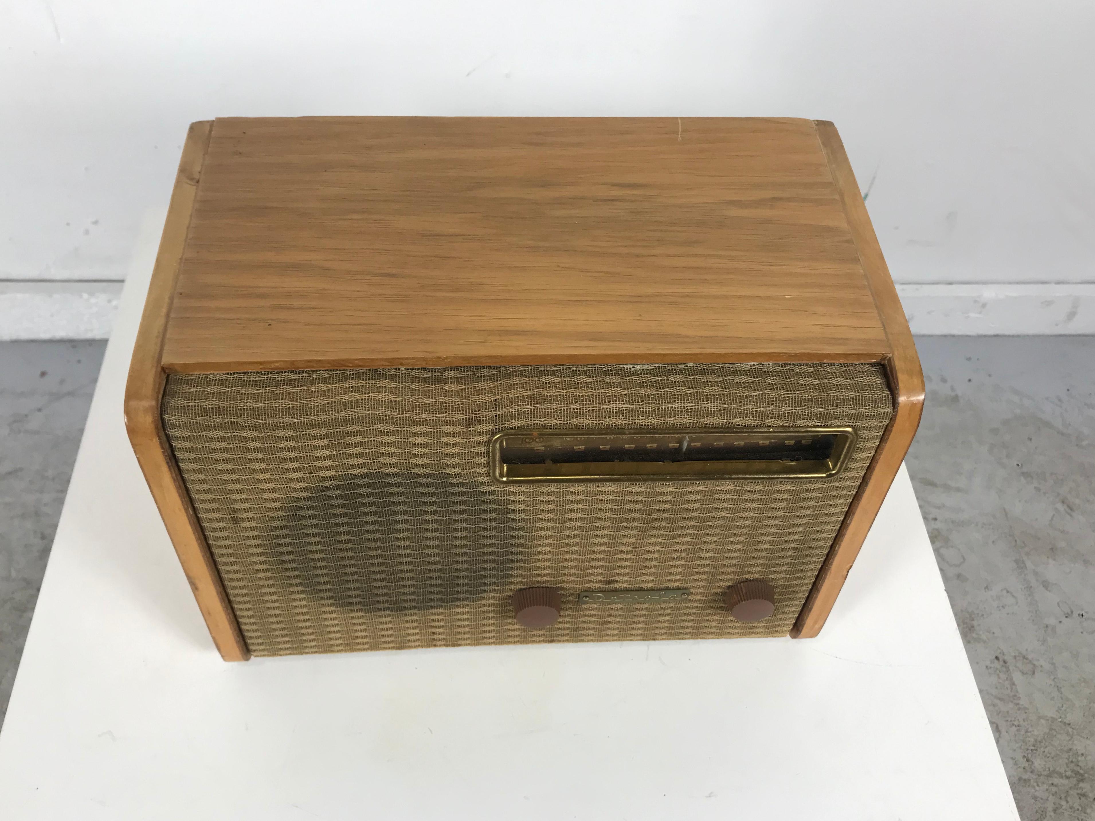 American Rare Alexander Girard Detrola Radio, circa 1946, Modernist For Sale