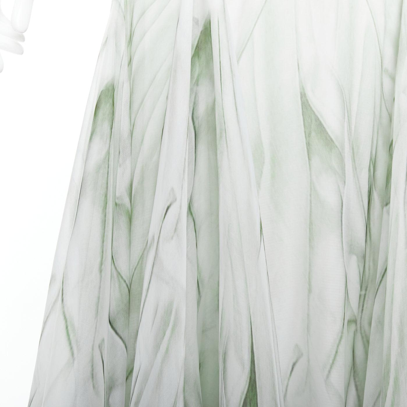 ALEXANDER MCQUEEN 2010 Angels Demons Robe en organza Portinari IT38 XS 7