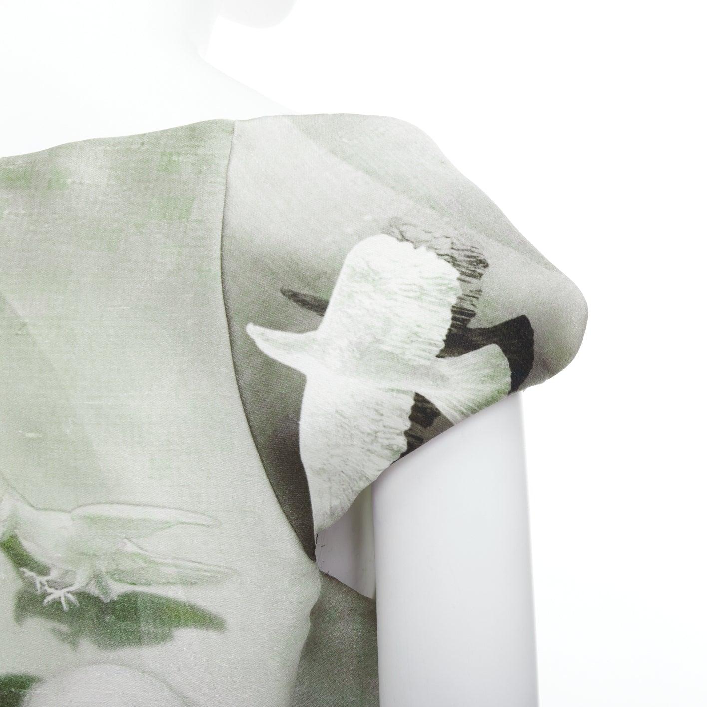 ALEXANDER MCQUEEN 2010 Angels Demons Robe en organza Portinari IT38 XS 8