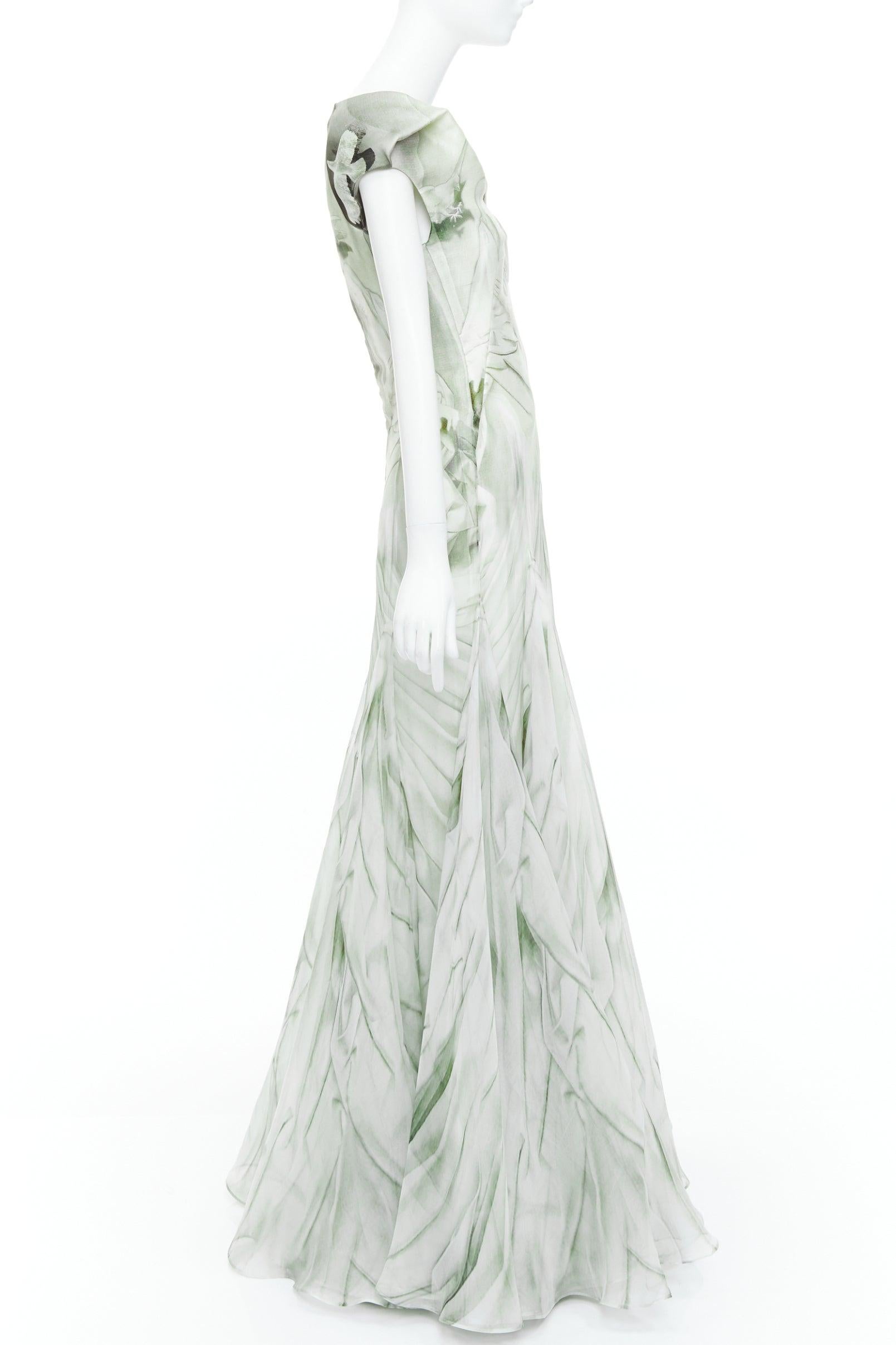 ALEXANDER MCQUEEN 2010 Angels Demons Robe en organza Portinari IT38 XS Neuf à Hong Kong, NT