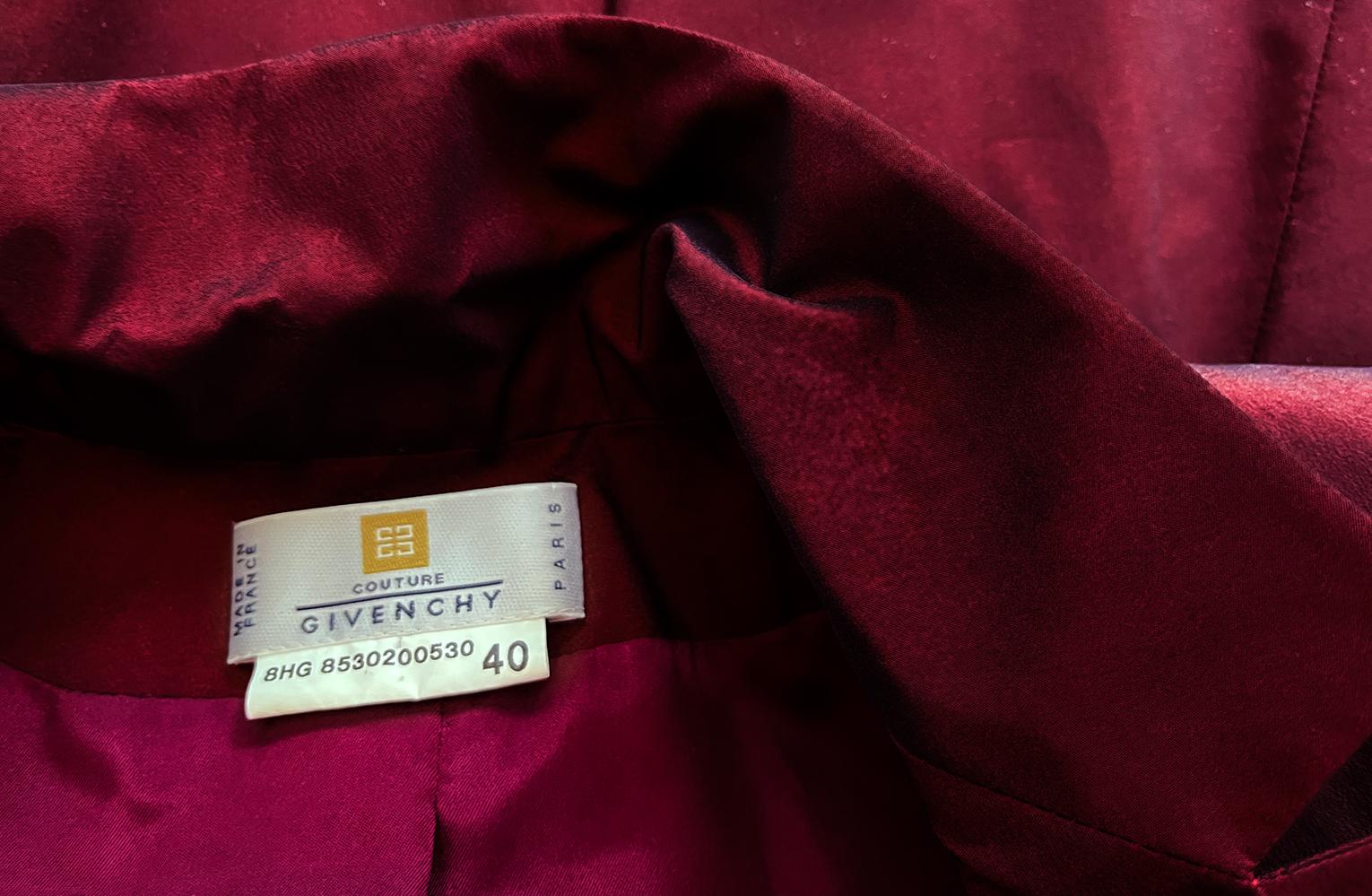 Rare Alexander McQueen for Givenchy Couture FW 1998 The Bladerunner Jacket For Sale 9