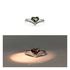 Rare Alexandrite & Diamond Ring in Platinum- GIA 2231197425