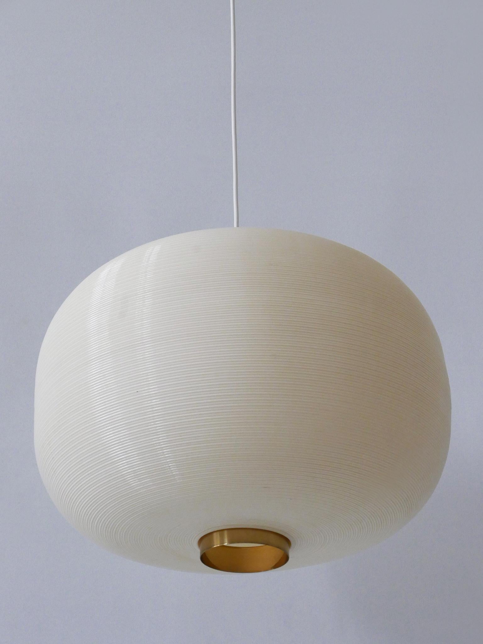 Mid-20th Century Rare Alf Svensson & Yngvar Sandström Rotoflex Pendant Lamp TR-67 Bergboms 1960s