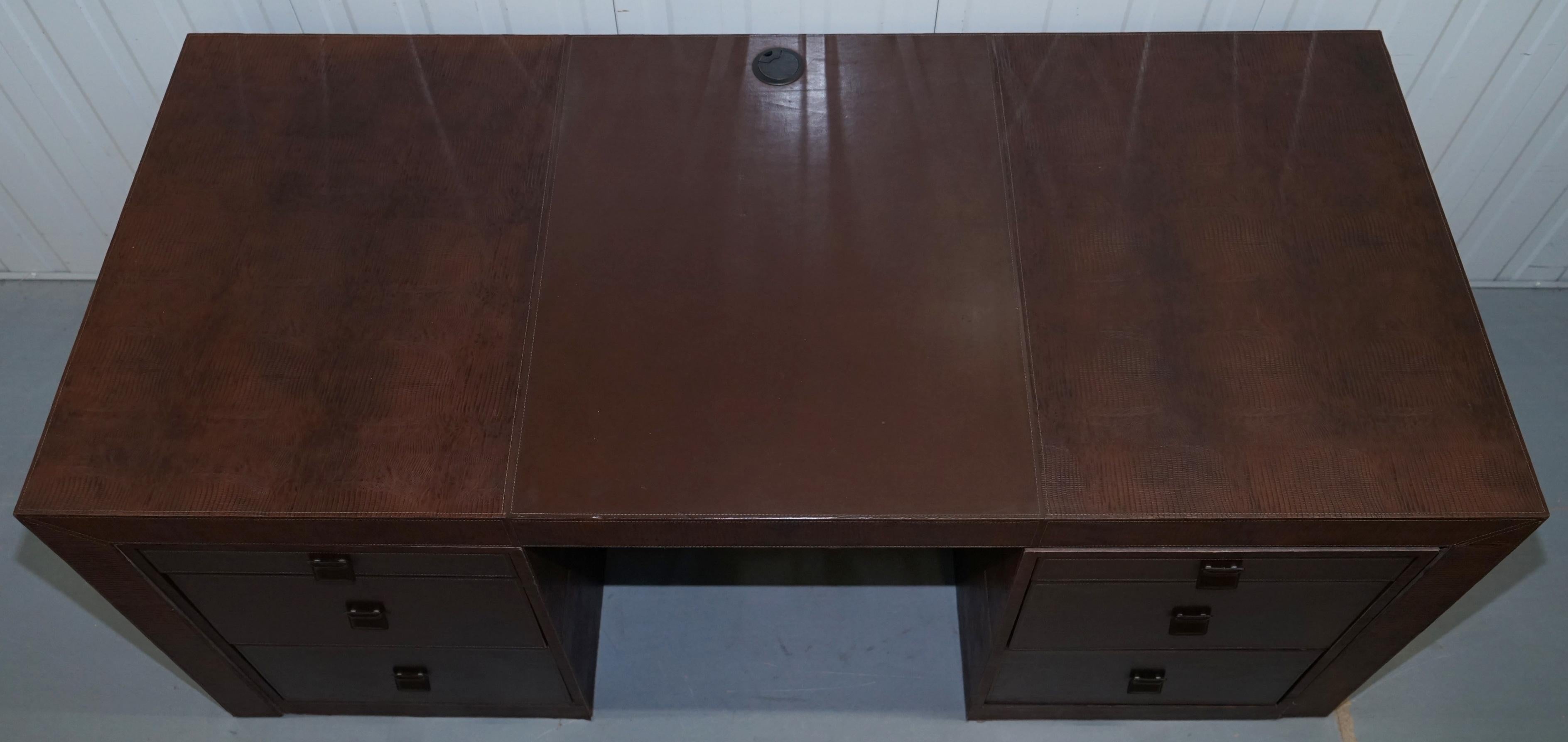 large desk with drawers