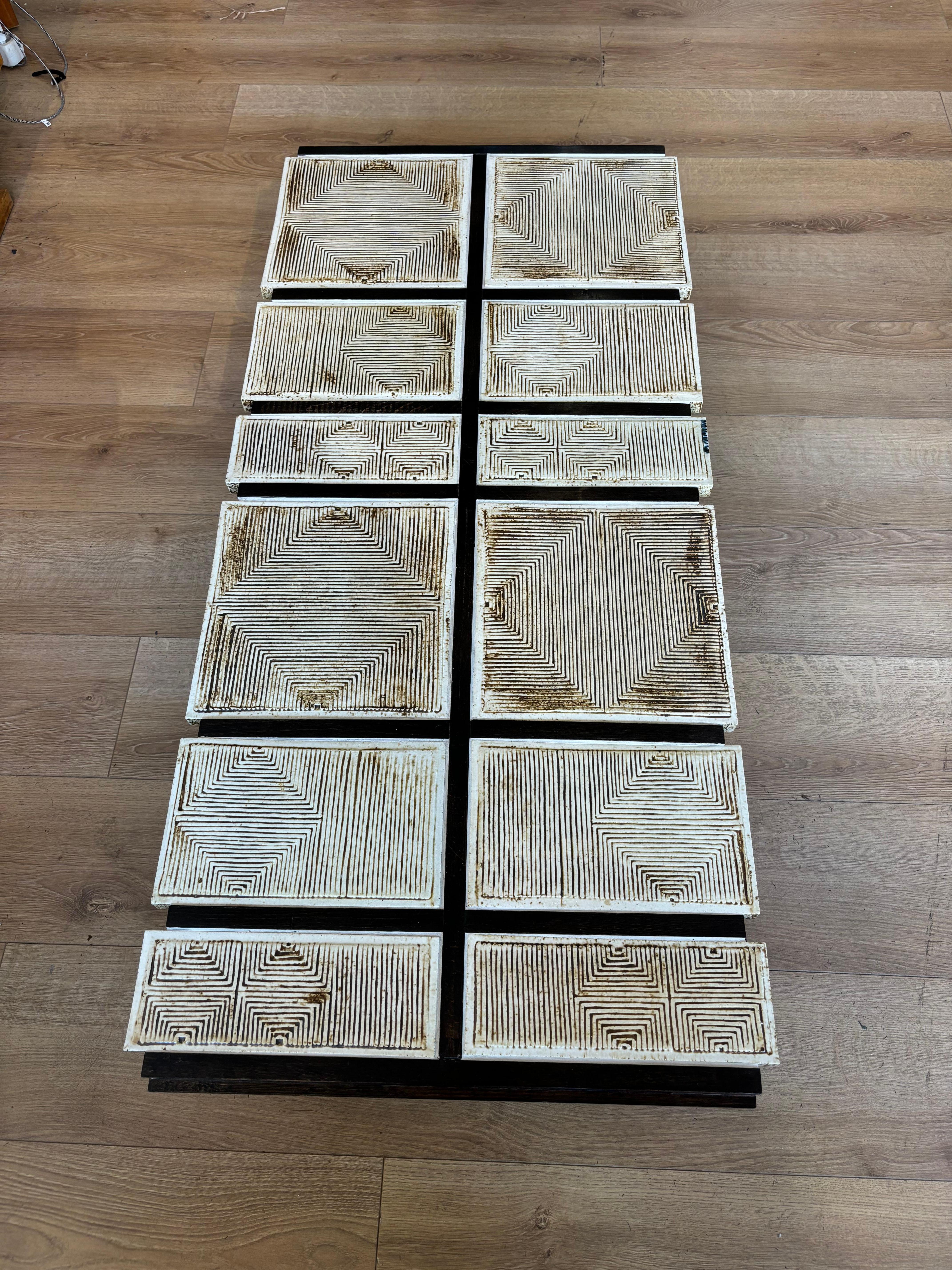 Rare table basse Alouette de Roger Capron en vente 3