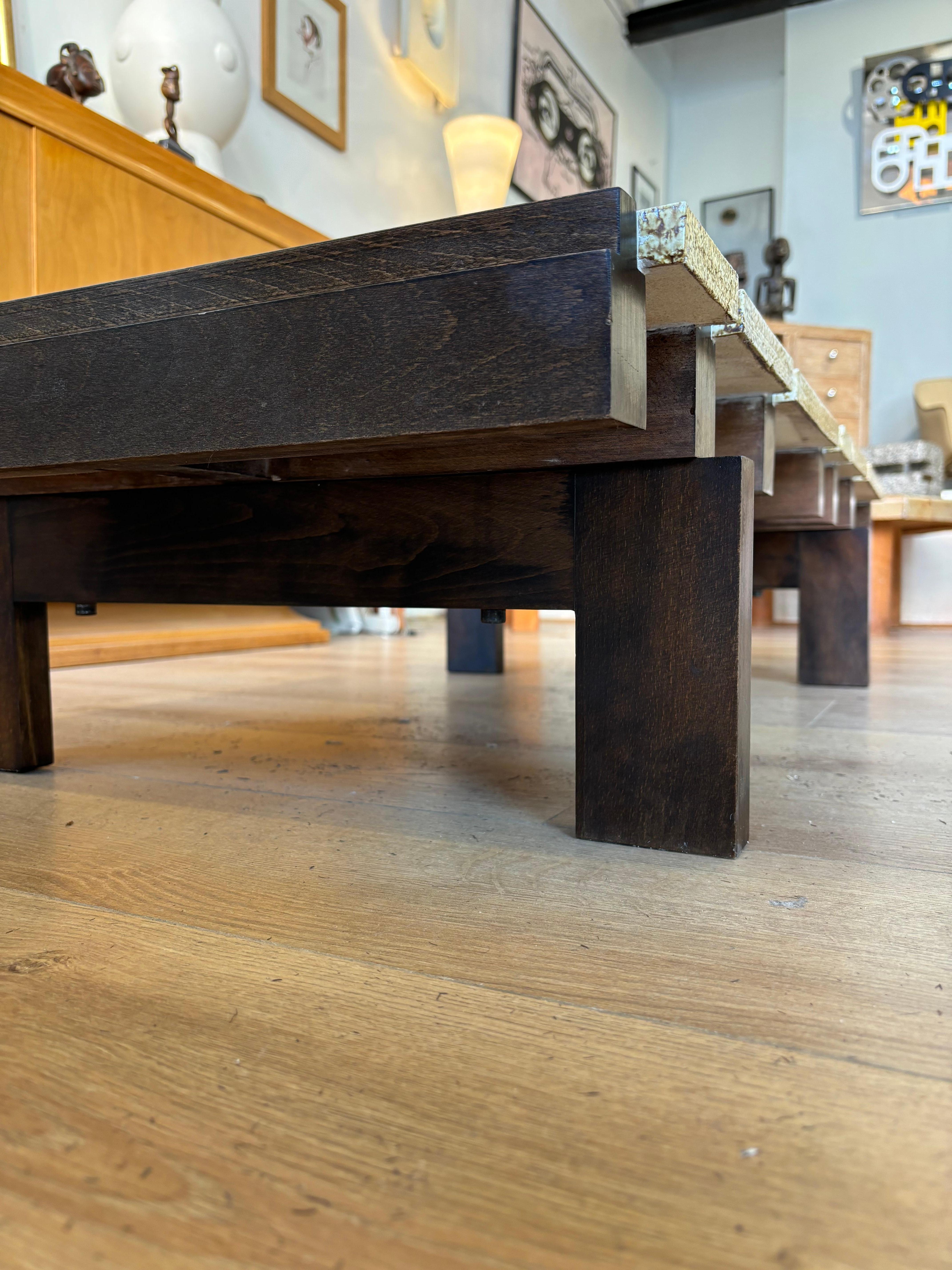 Rare table basse Alouette de Roger Capron en vente 5