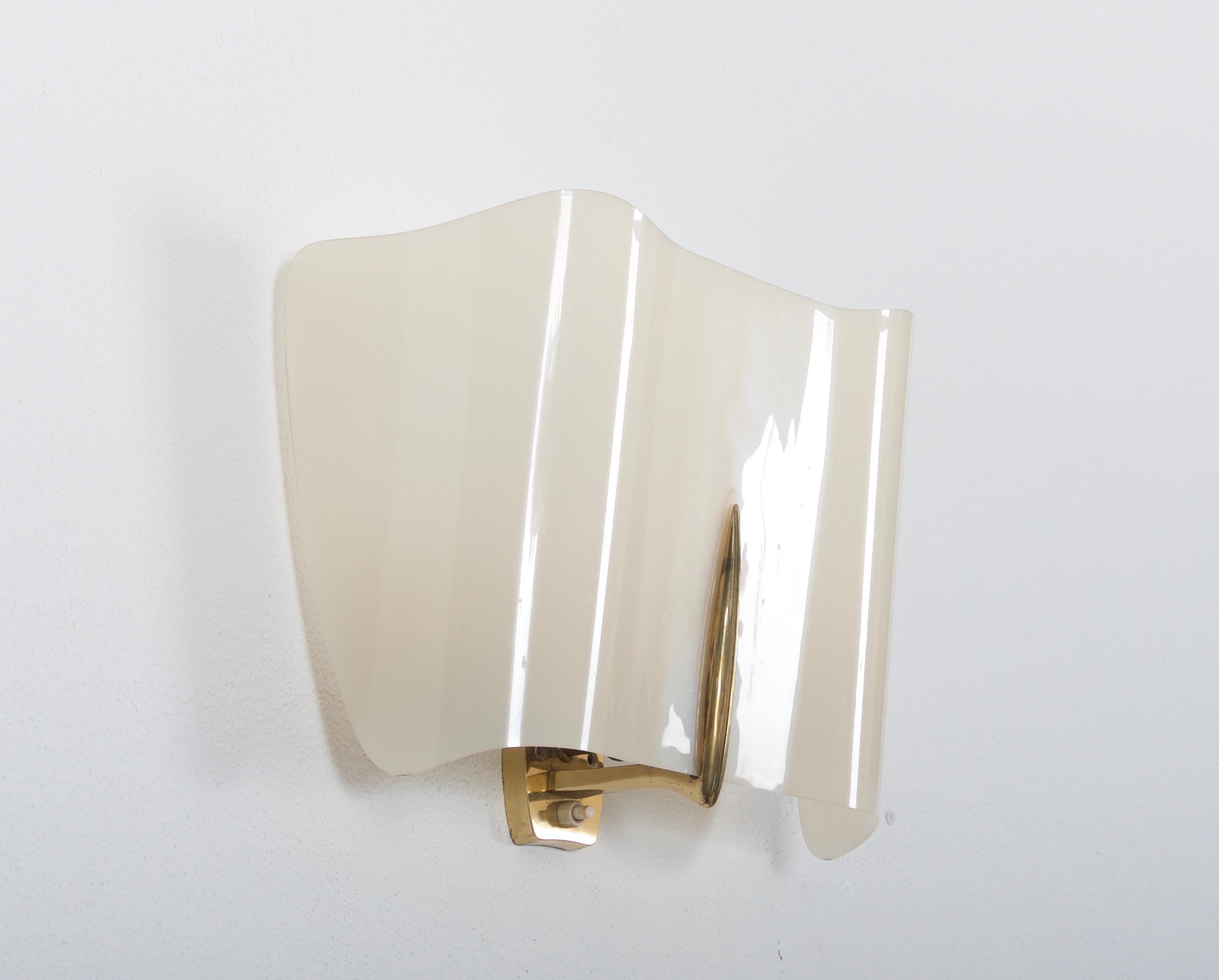 Rare Alraune Wall Light Sconce by J.T. Kalmar For Sale 1