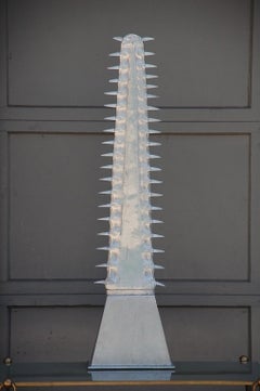 Rare Aluminum Sawtooth Snout Ornament by Arthur Court