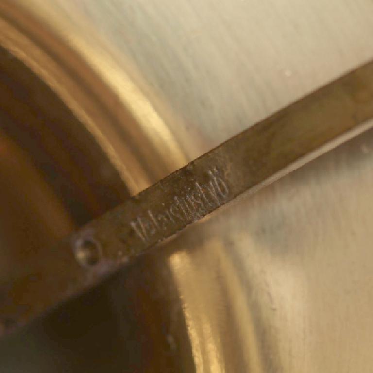 Finnish Rare Alvar Aalto Adjustable Wall Lamp in Brass  For Sale