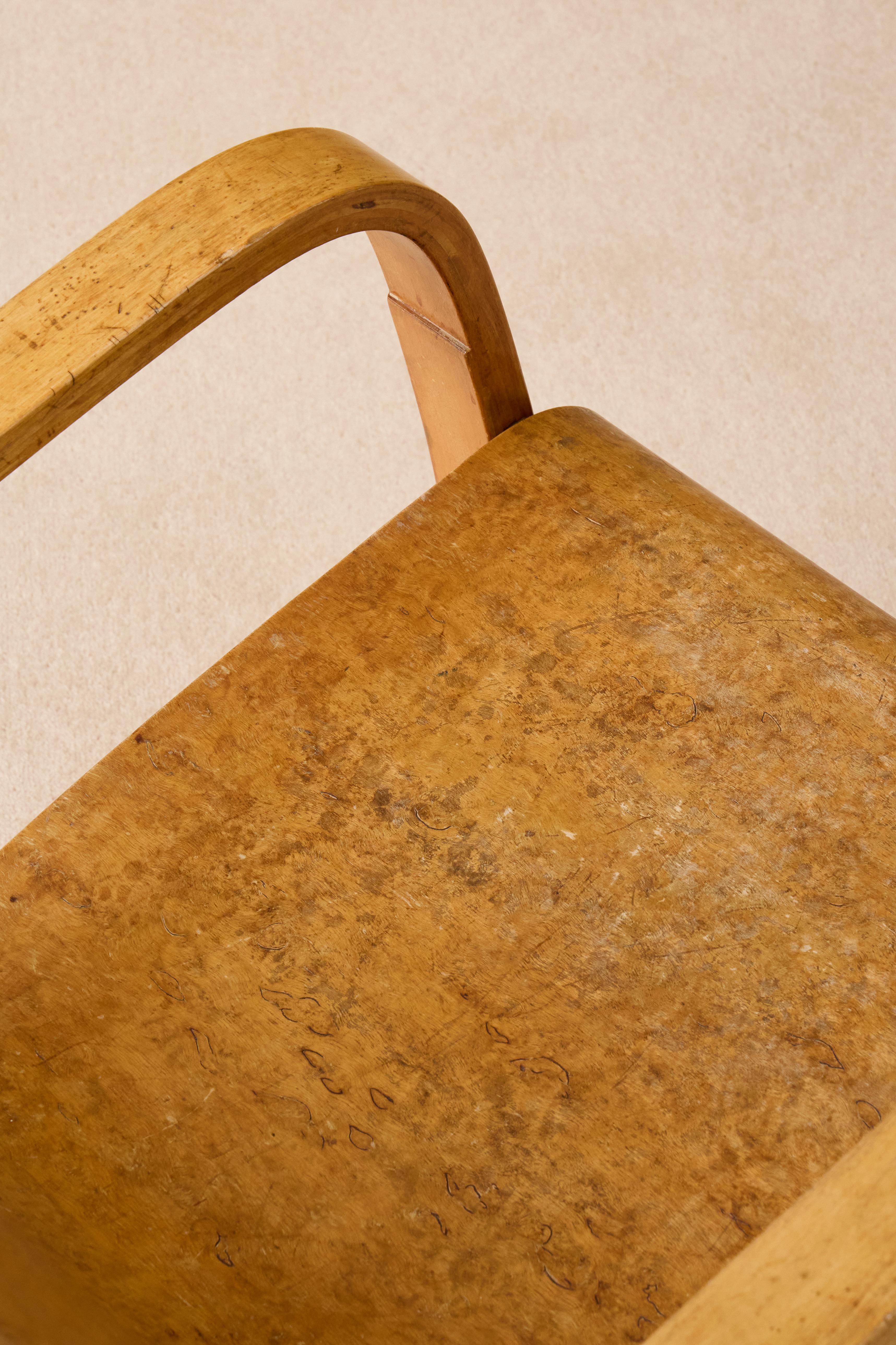 Raro sillón Alvar Aalto nº 31, principios de los años 30 en venta 3