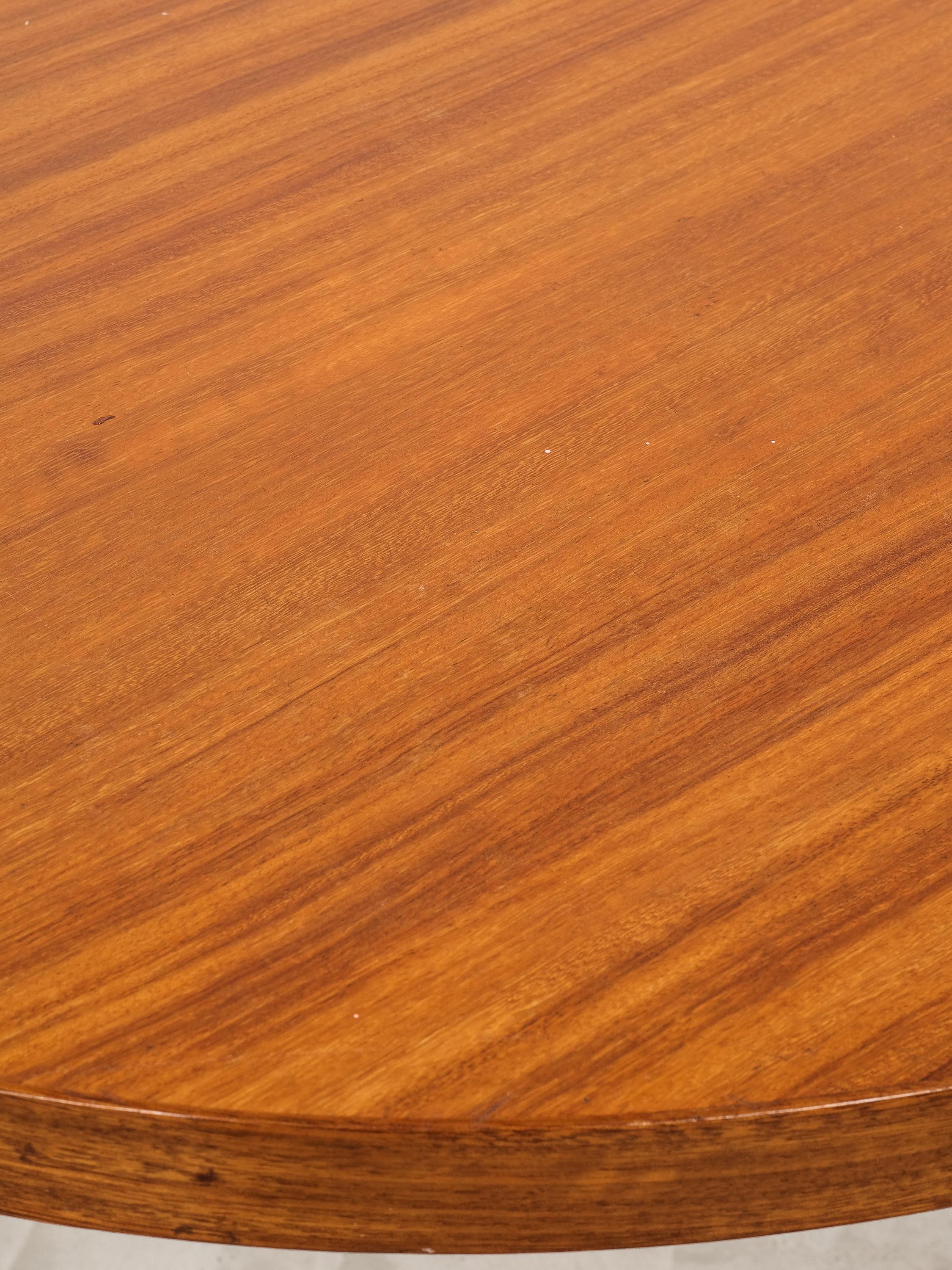 Rare Alvar Aalto Model 90 A Round Dining Room Table for Artek, 1950s For Sale 2