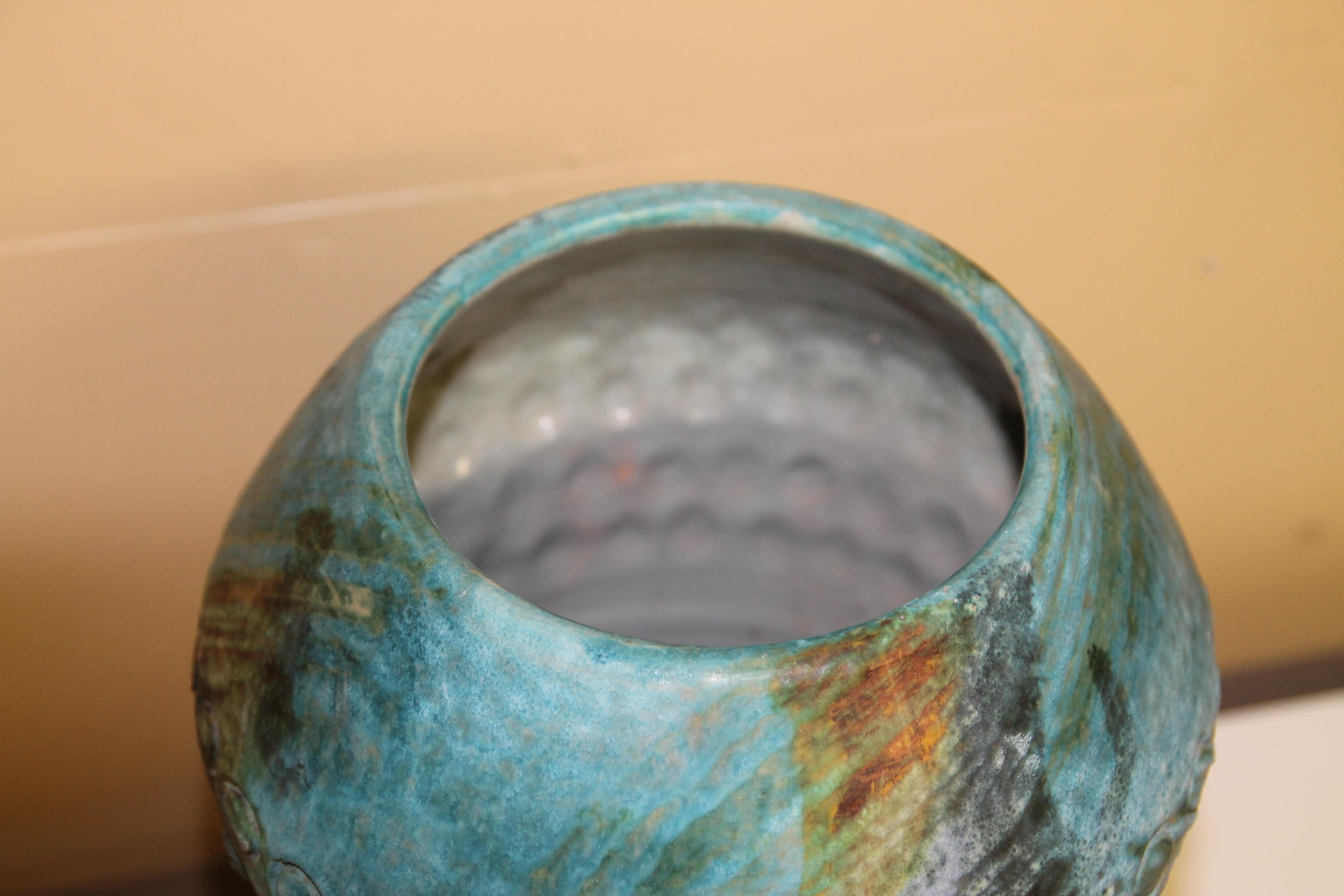 Italian Rare Alvino Bagni for Raymor Sea Garden Vase