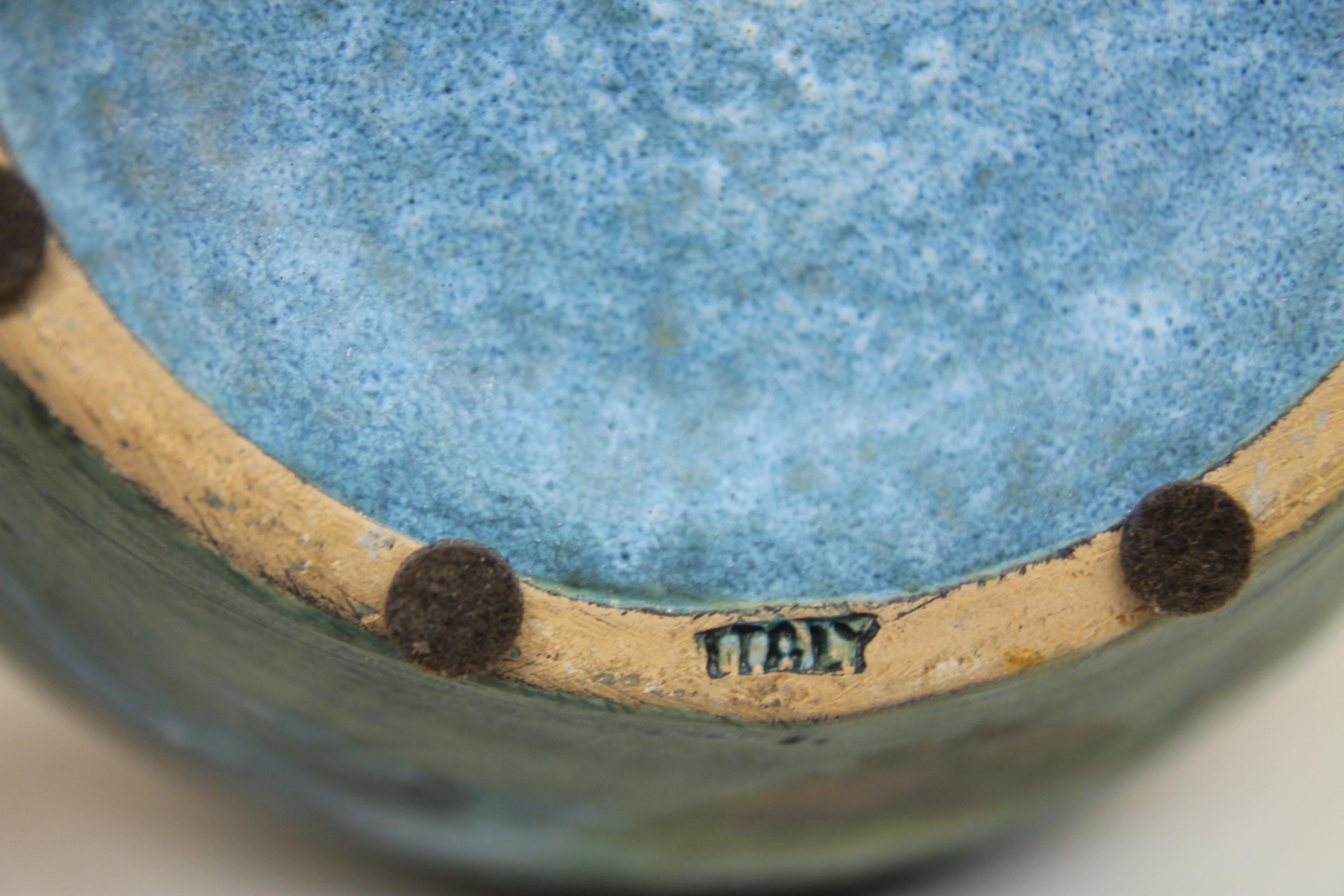 Milieu du XXe siècle Alvino Bagni pour Raymor Sea Garden Vase rare
