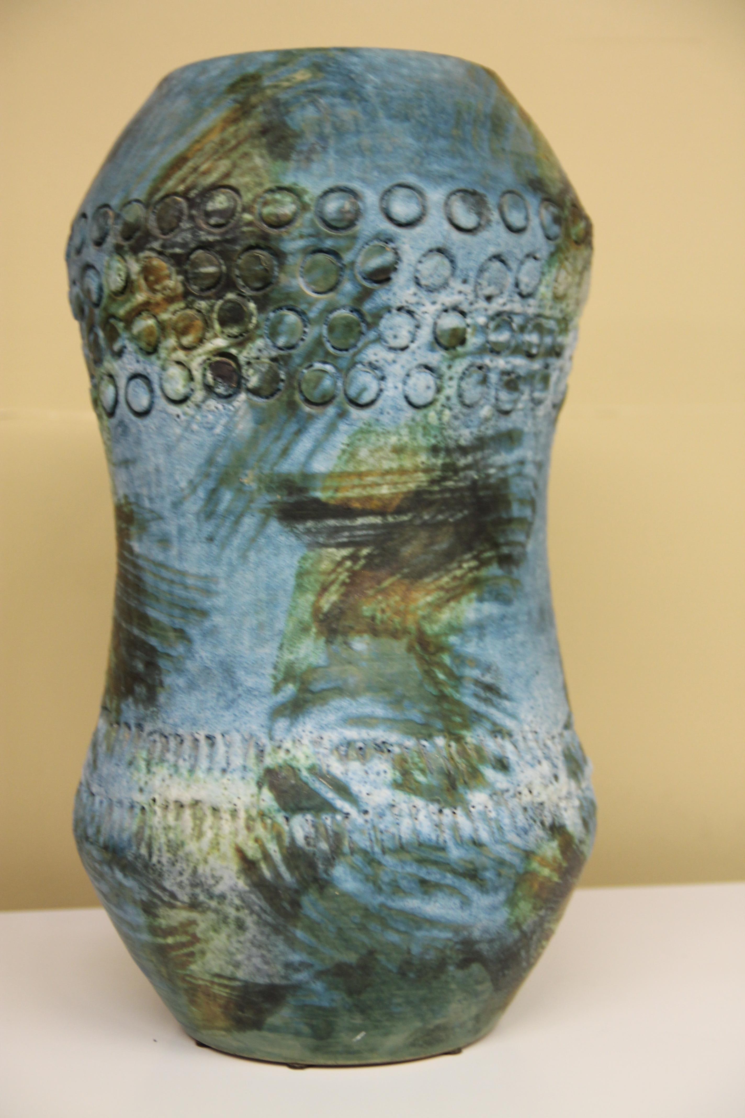 Céramique Alvino Bagni pour Raymor Sea Garden Vase rare