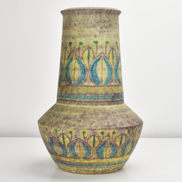 Rare Alvino Bagni Matte Glazed Pottery Vase Raymor Bitossi Gambone For ...