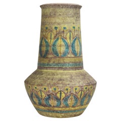Rare Alvino Bagni Matte Glazed Pottery Vase Raymor Bitossi Gambone