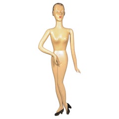 Rare American Art Deco "Woodikin" Store Mannequin by Oscar Segall 1930s