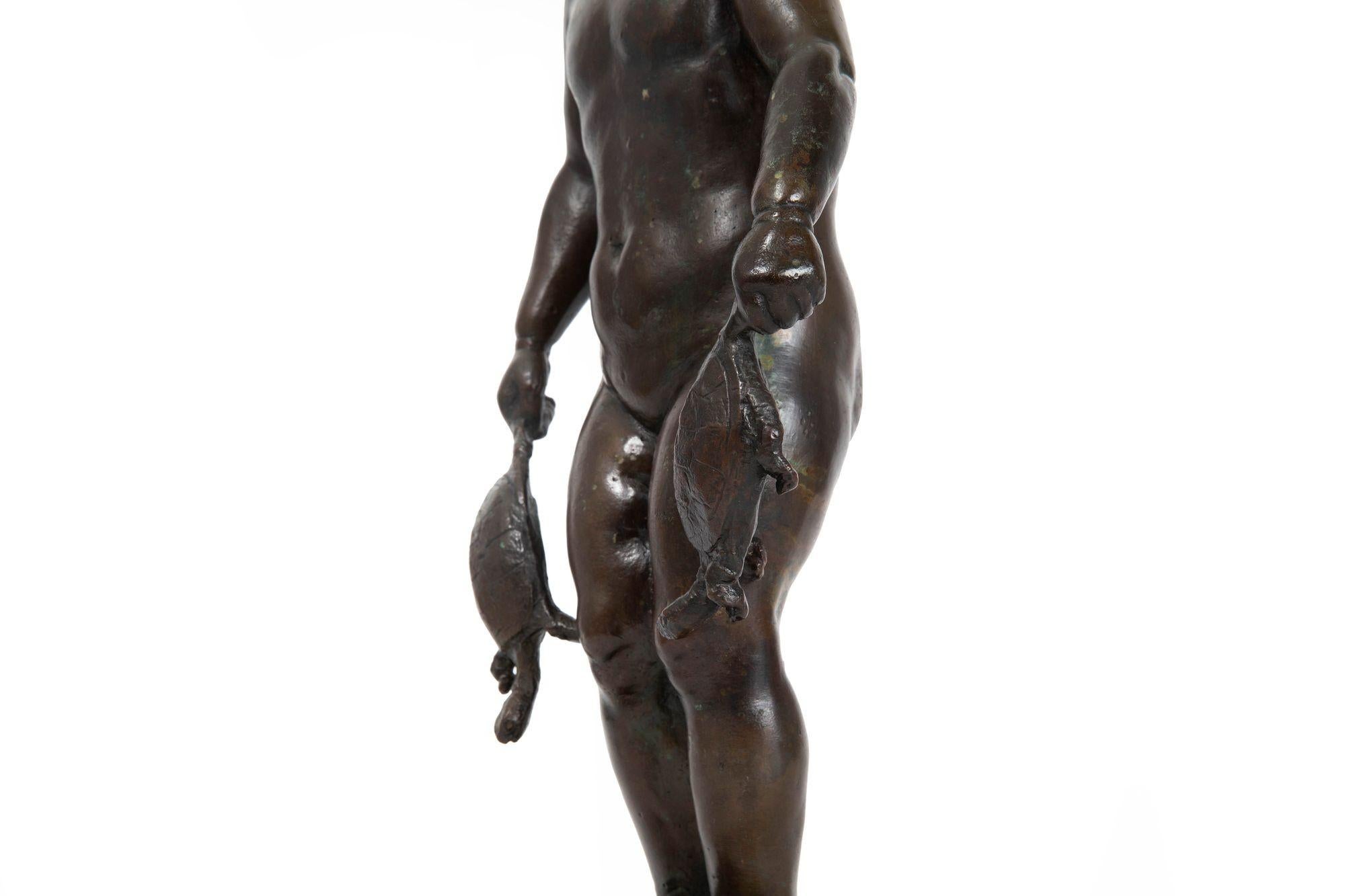 Rare American Bronze Sculpture “Turtle Baby” (1919) by Edith B. Parsons, Gorham 16