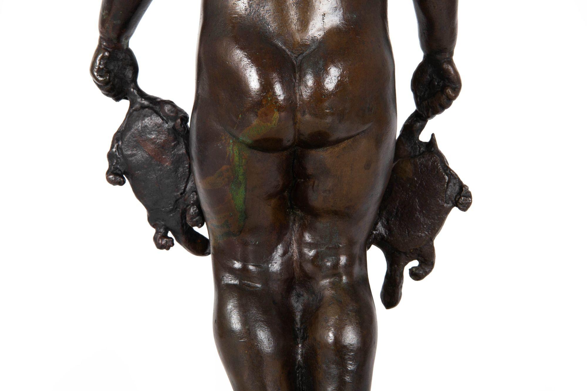 Rare American Bronze Sculpture “Turtle Baby” (1919) by Edith B. Parsons, Gorham 5