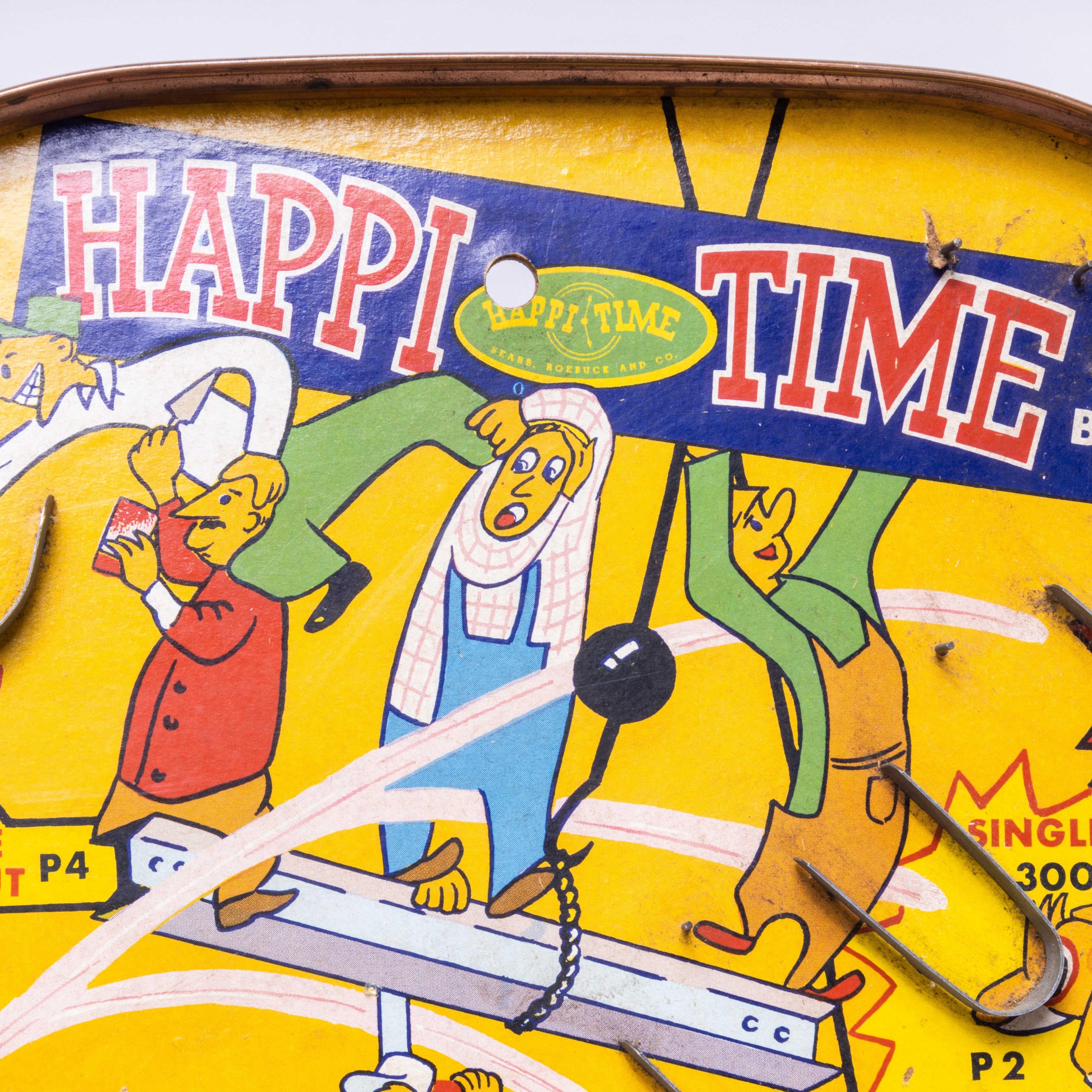 Raro flipper americano di metà secolo Happi Time - Bagatelle In condizioni buone in vendita a Hook, Hampshire
