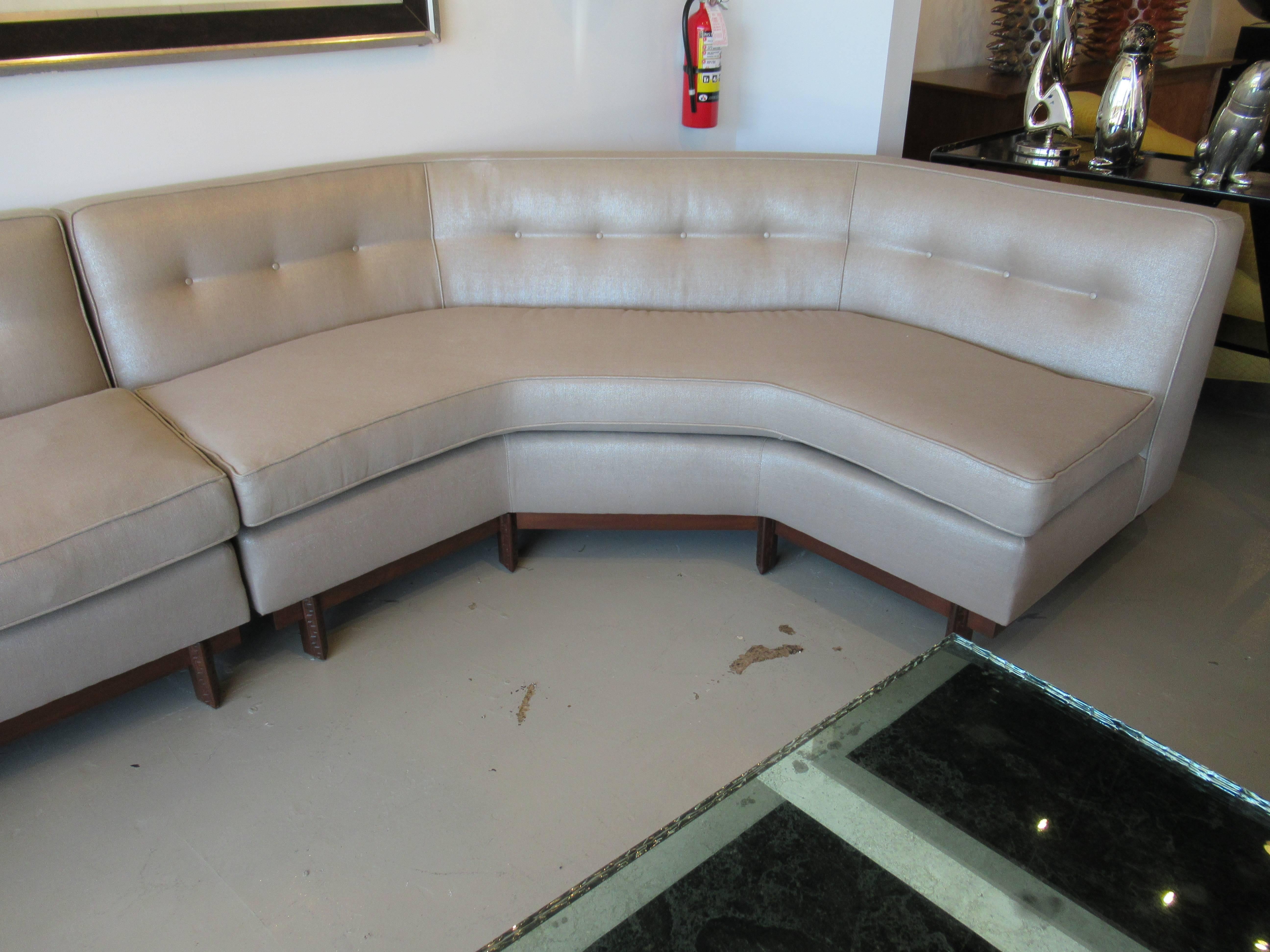 Mid-20th Century Rare American Modern Taliesin Collection Sofa, Frank Lloyd Wright, 1950s