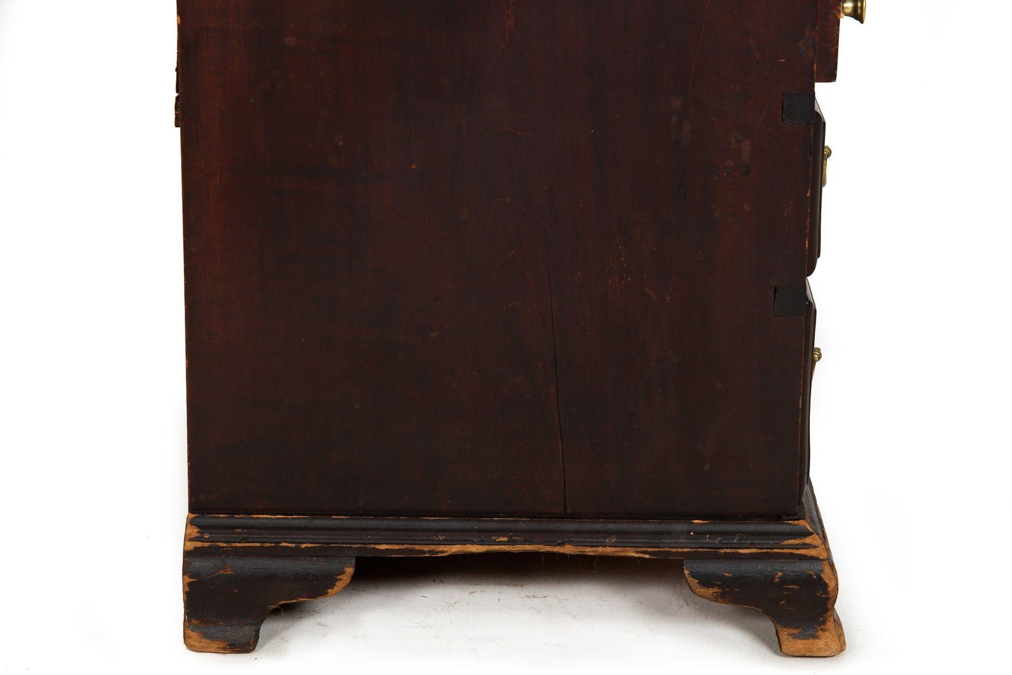Rare American Queen Anne Child’s Slant-Front Desk, New England ca. 1760 11