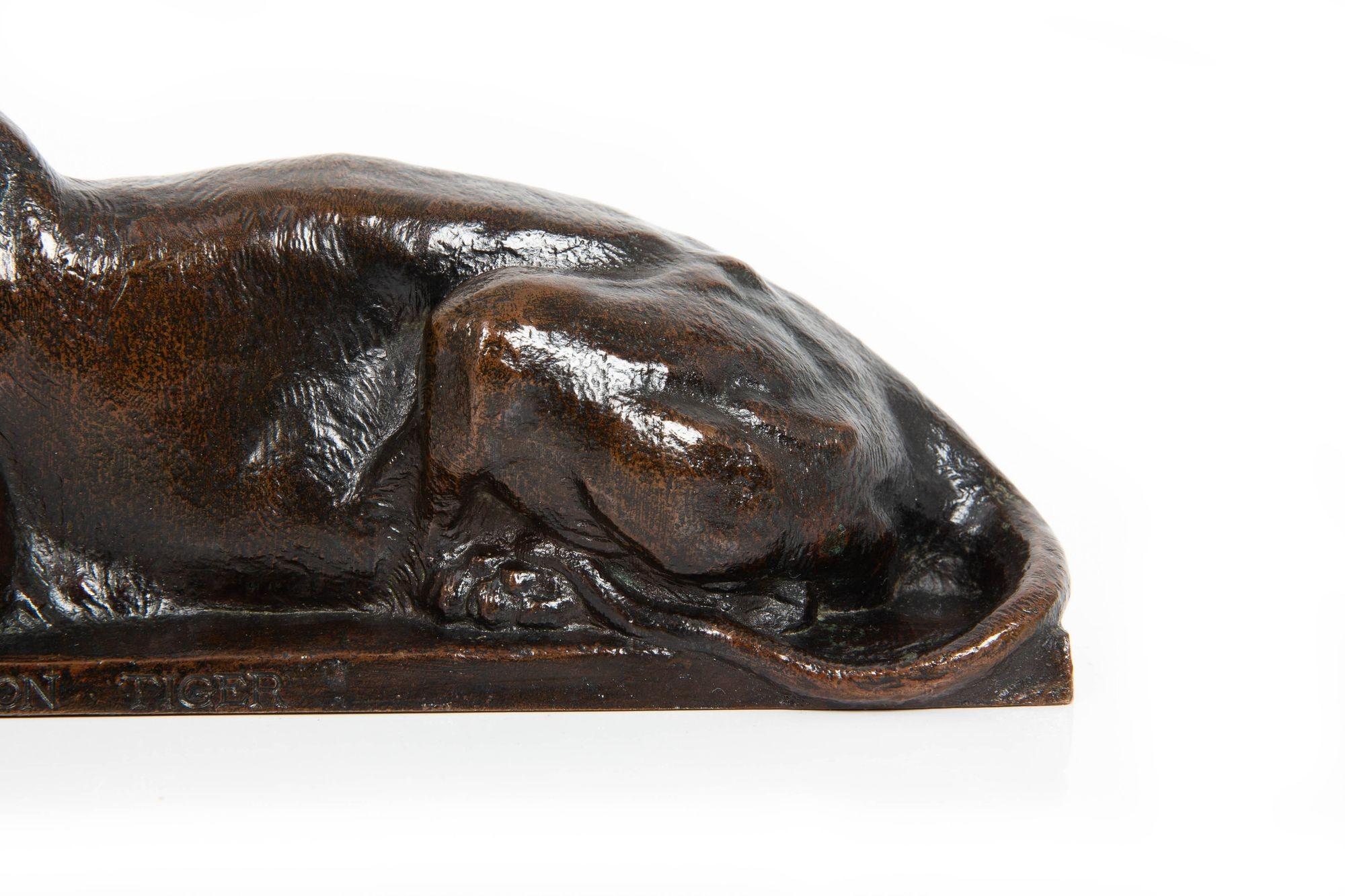 Rare American Sculpture of “Princeton Tiger” by Alexander Phimister Proctor For Sale 3