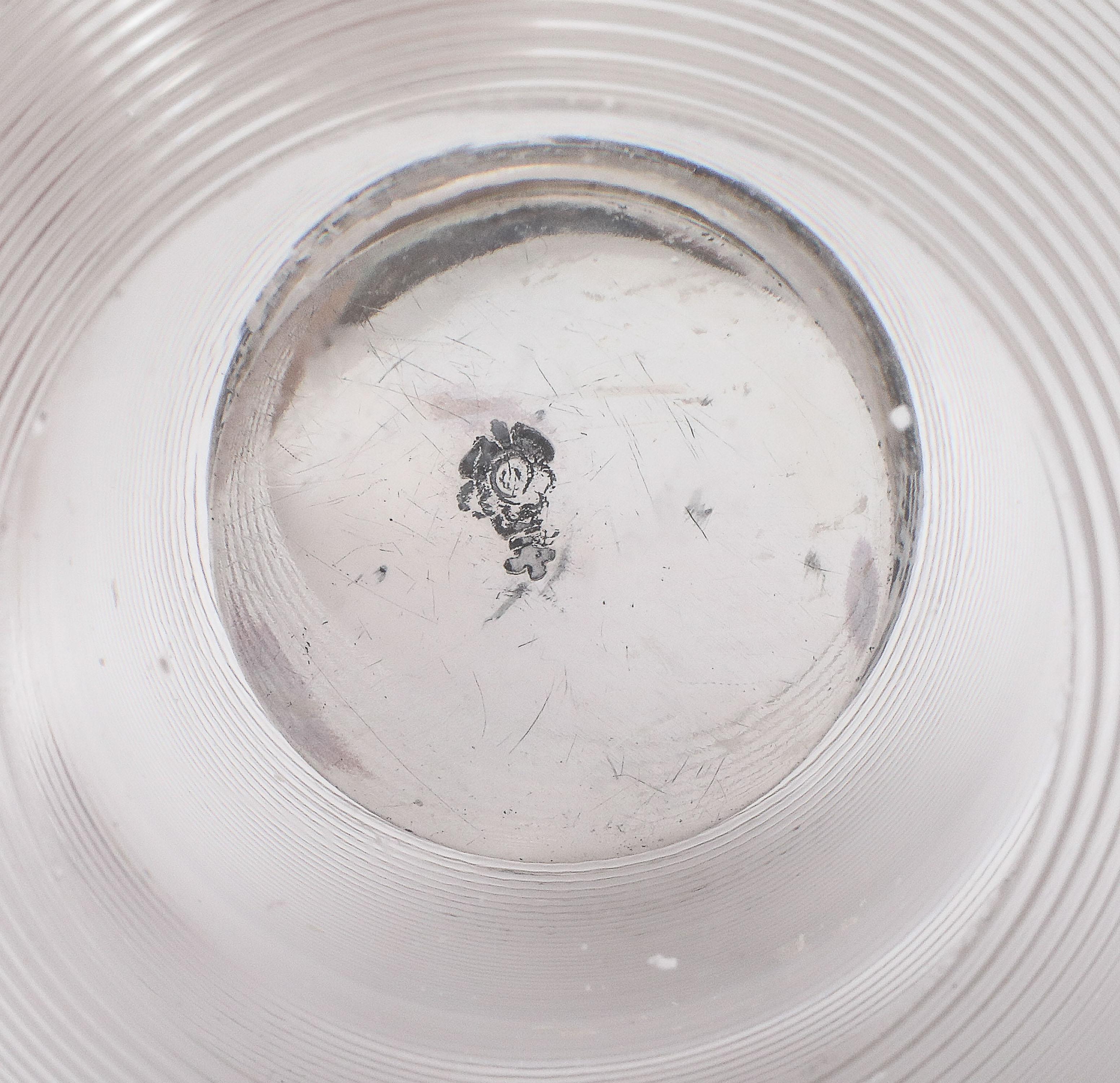 Seltener amerikanischer Streichholzhalter mit Sterlingsilberfäden und Kristallfäden von Durgin 5