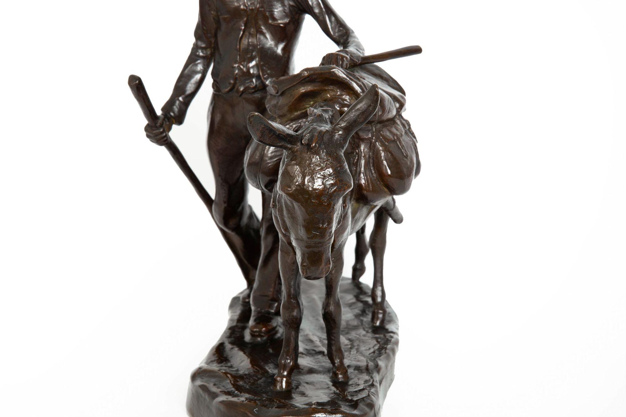 Rara scultura western americana 