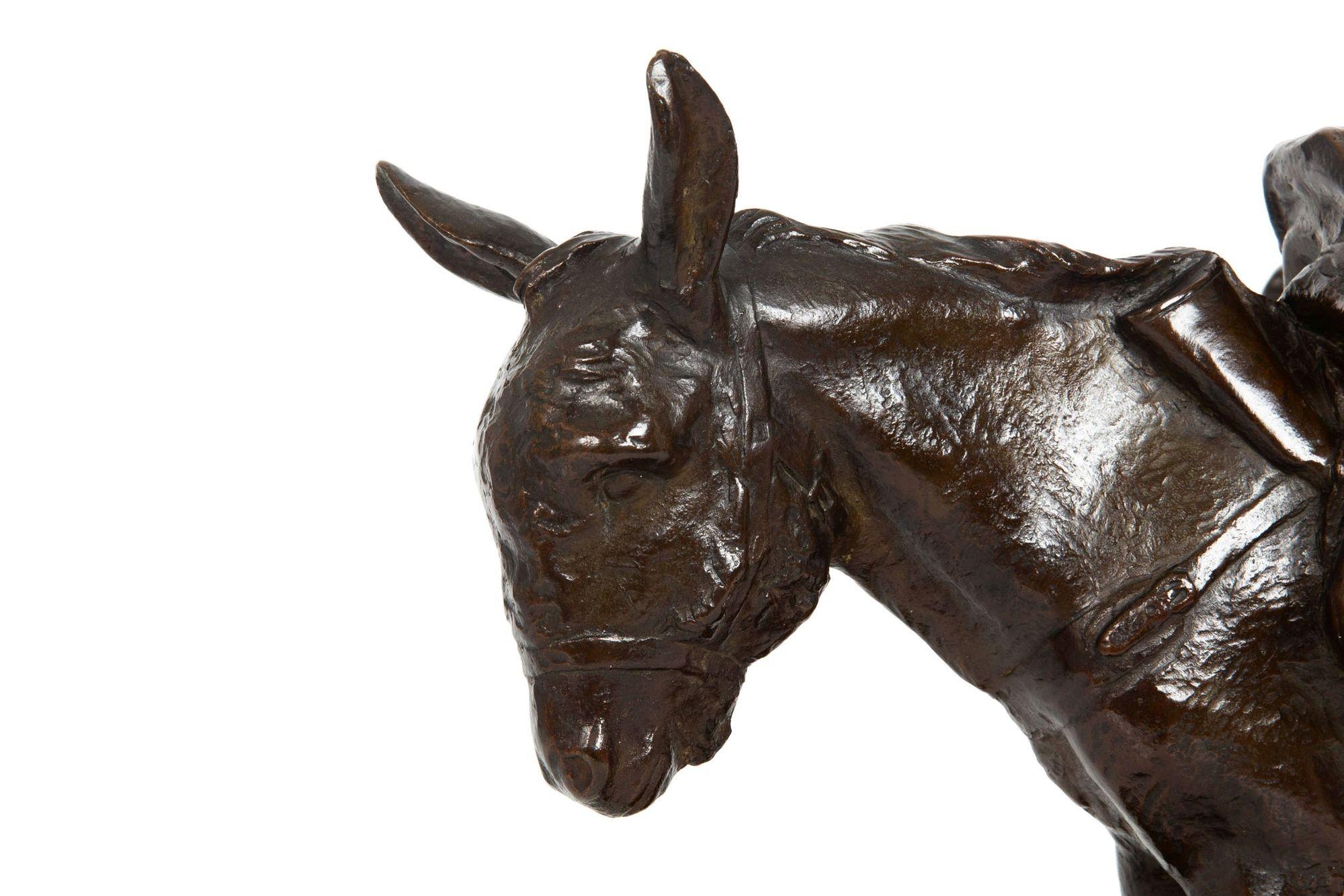Rara scultura western americana 