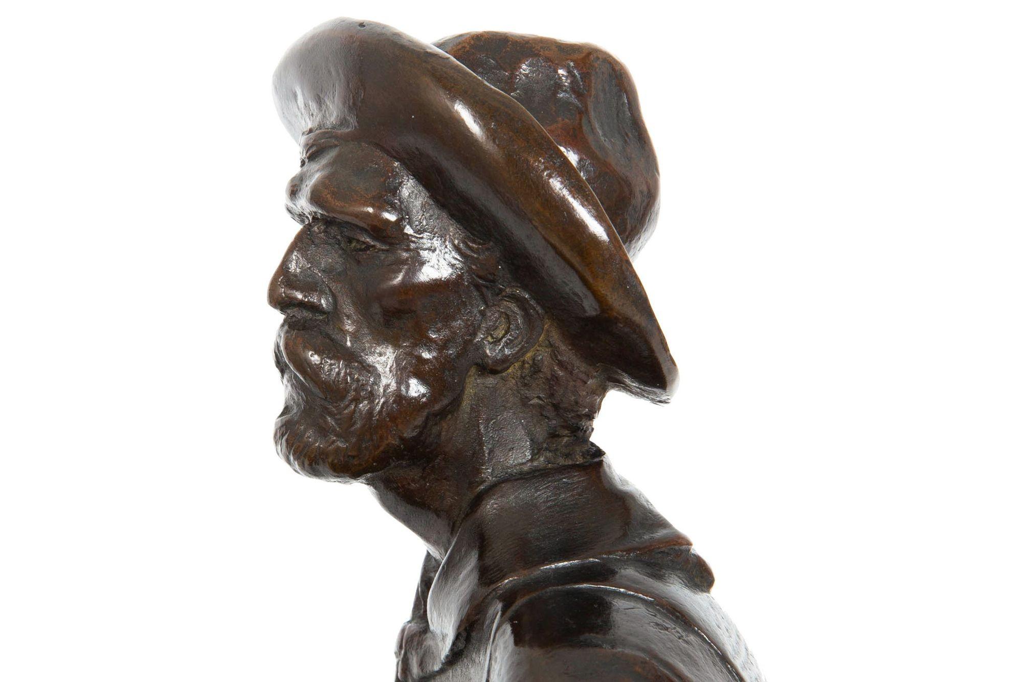 Rara scultura western americana 