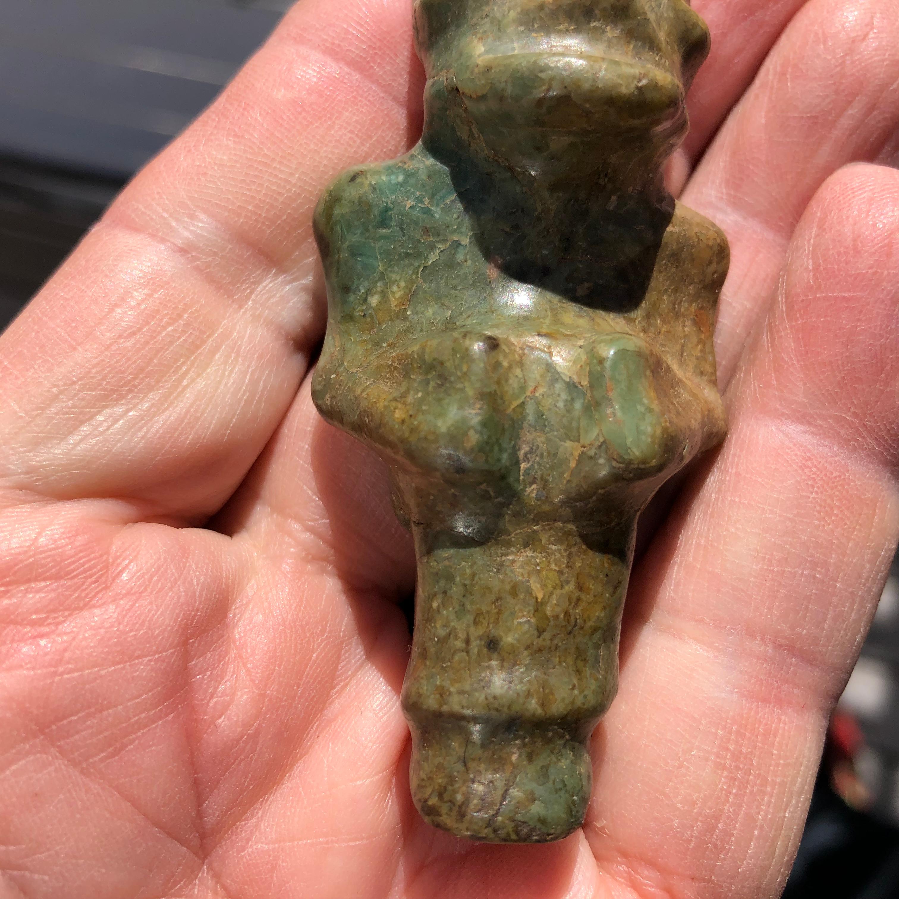 Pre-Columbian Rare Americas Treasure Jade 