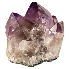Rare Amethyst Cluster with X-Large Purple Crystal Points