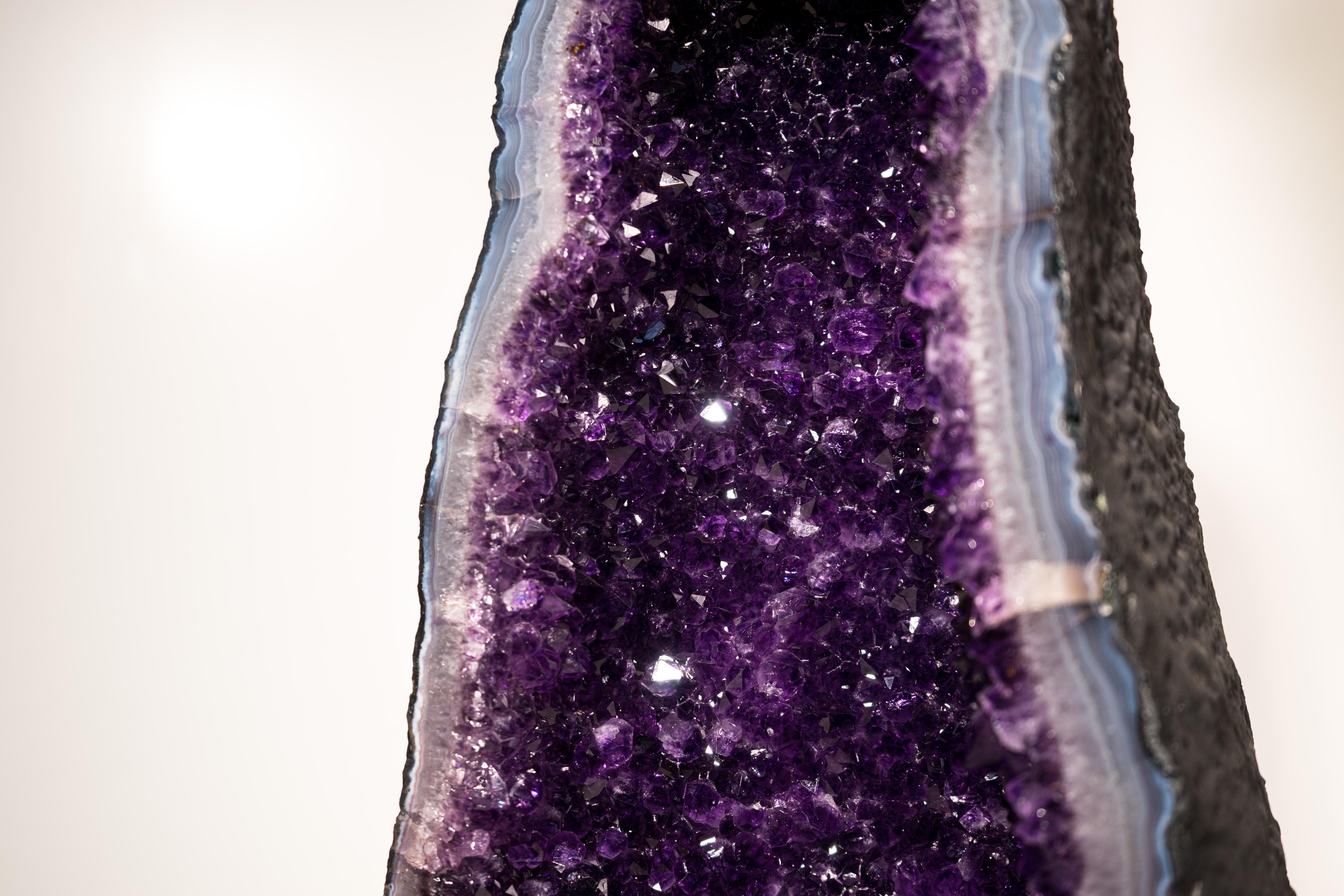 Raro geode cattedrale di ametista in vendita 3