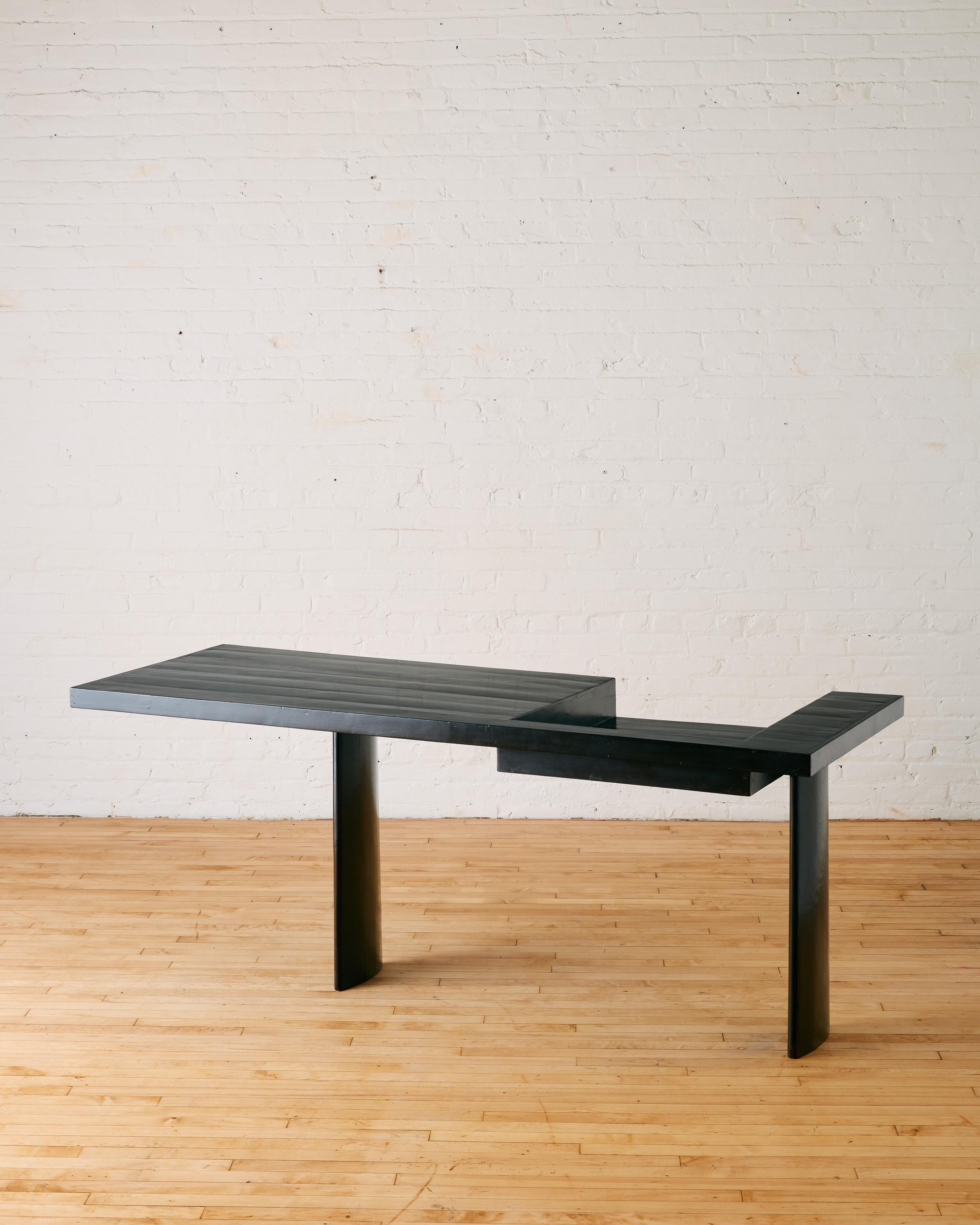 Indian Rare Ammedabad Console/Desk by Balkrisna Doshi & Le Corbusier.  For Sale