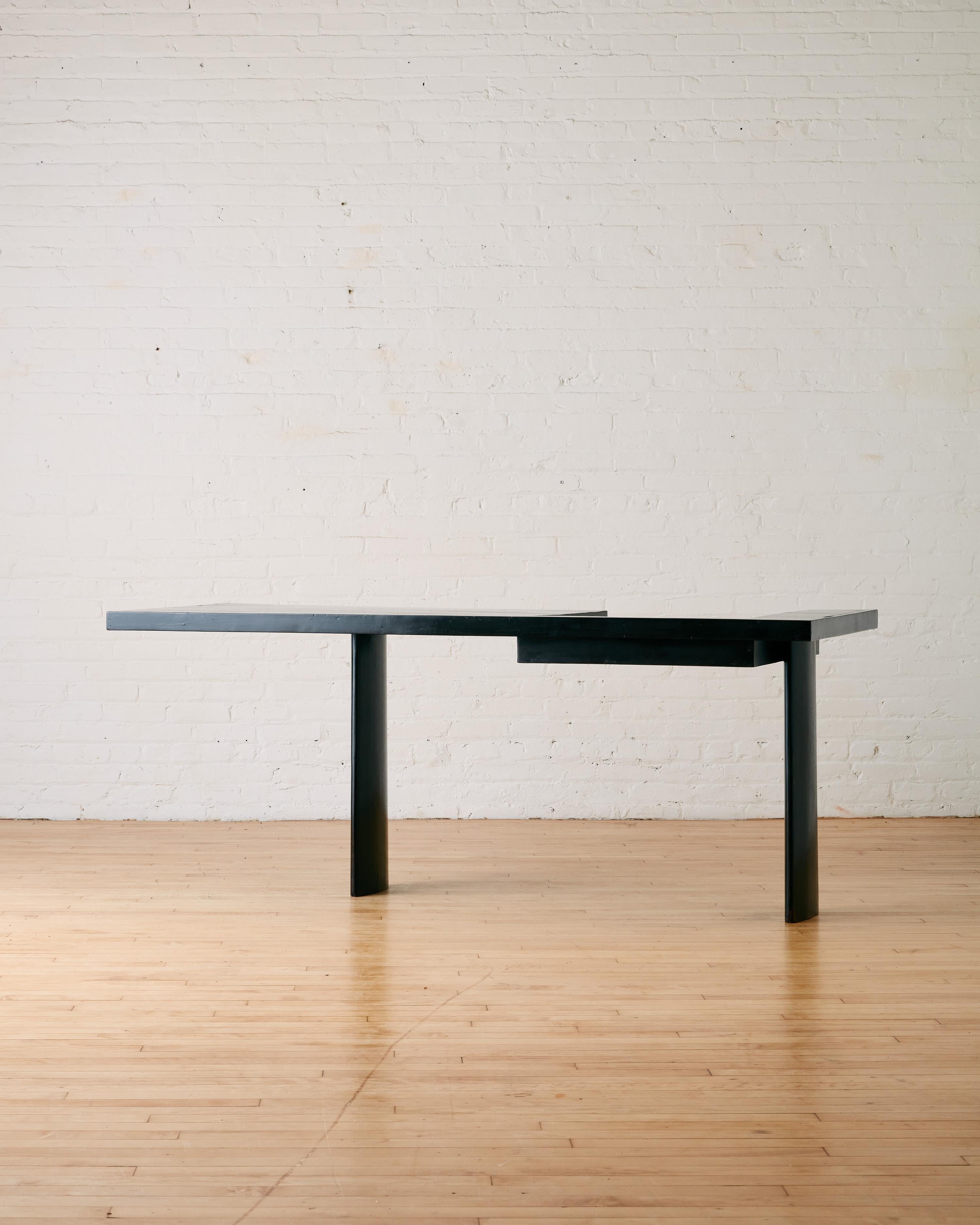Rare Ammedabad Console/Desk by Balkrisna Doshi & Le Corbusier.  In Excellent Condition For Sale In Long Island City, NY