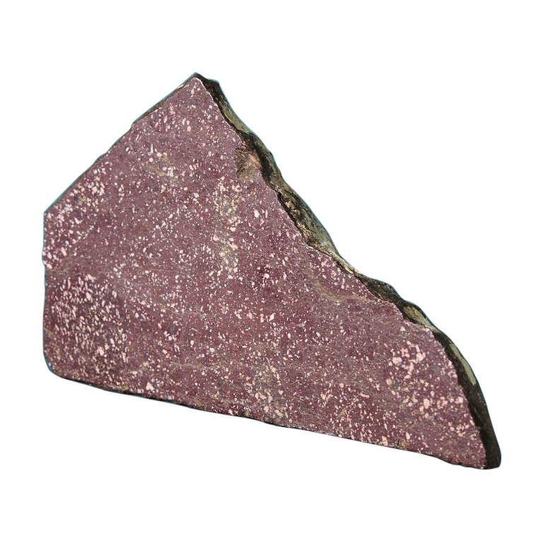 Seltenes antikes römisches Fragment aus rotem kaiserlichen Porphyr im Angebot