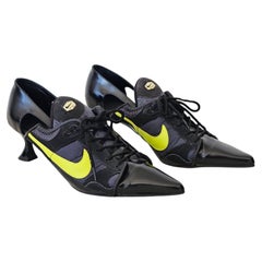 Seltene Ancuta Sarca F1 Lamborghini Nike Kitten Heel Pumps Größe 40 10 Rosalia