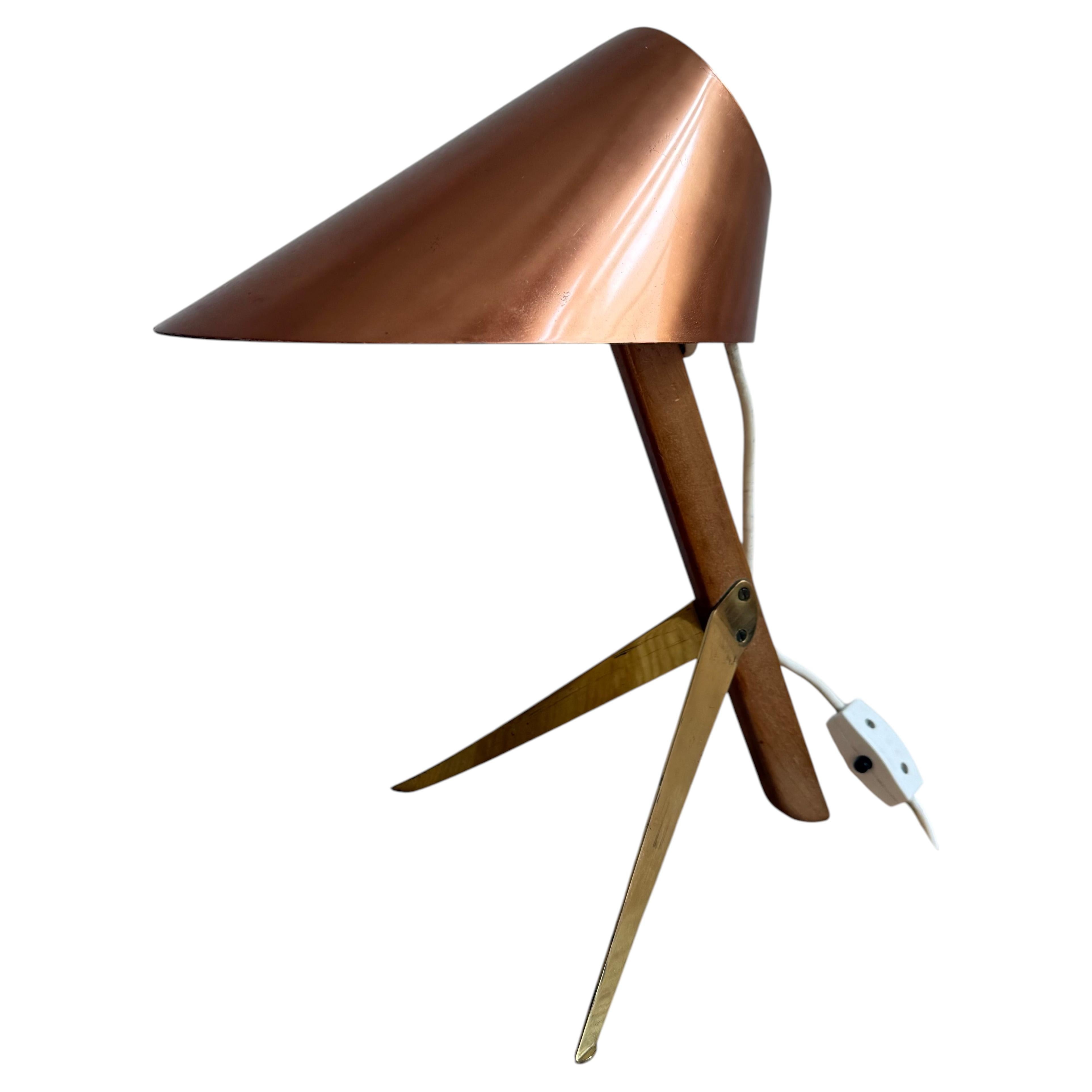 rare and all original kalmar table lamp model „billy“ For Sale
