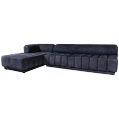 Rare and Amazing Designer Sectional Sofa by Directional, Dated 1987
