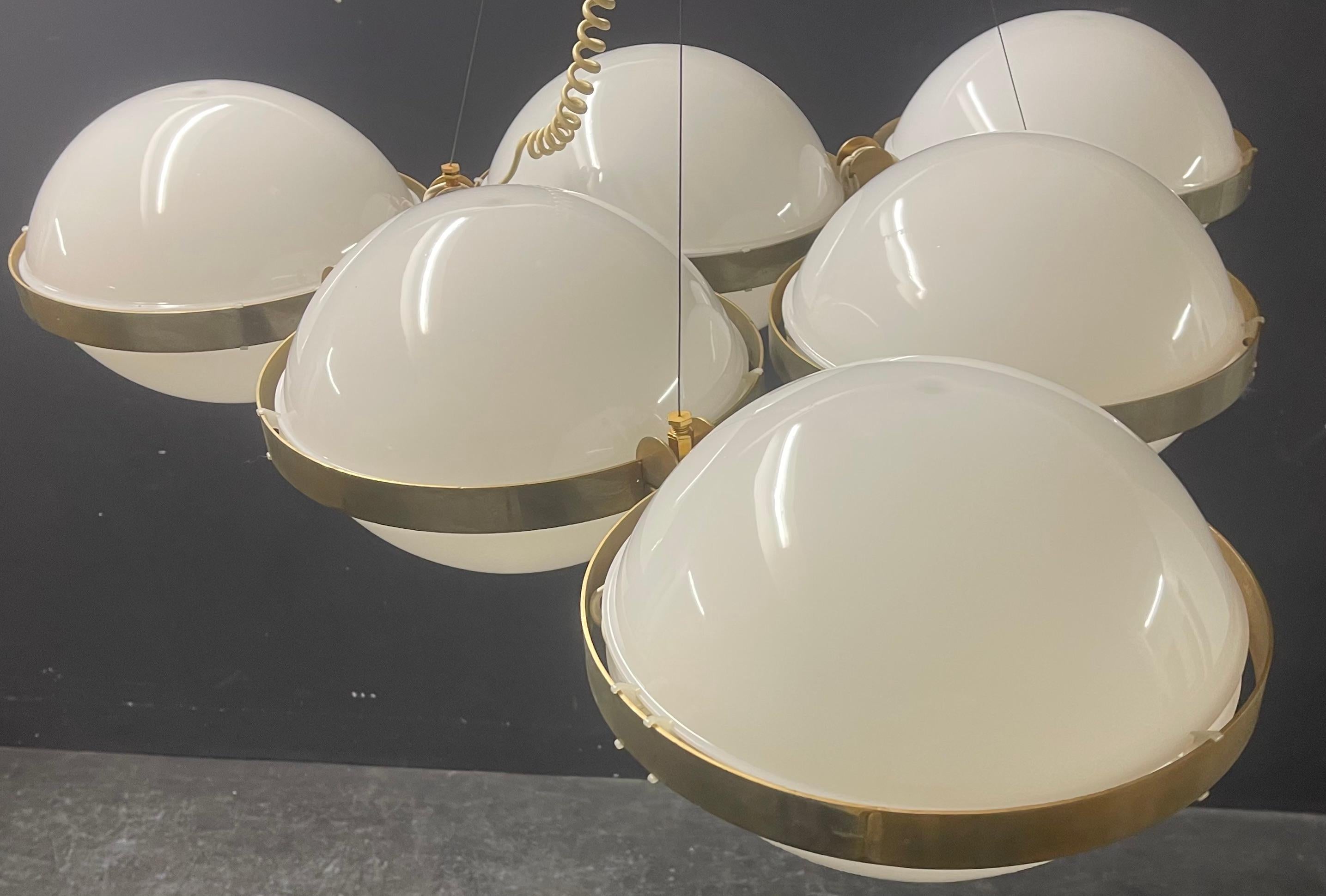 Late 20th Century rare and amazing ufo ceiling lamp