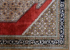 Rare and antique Oriental rug by silk - Pahlavi Shah Period - N° 1667