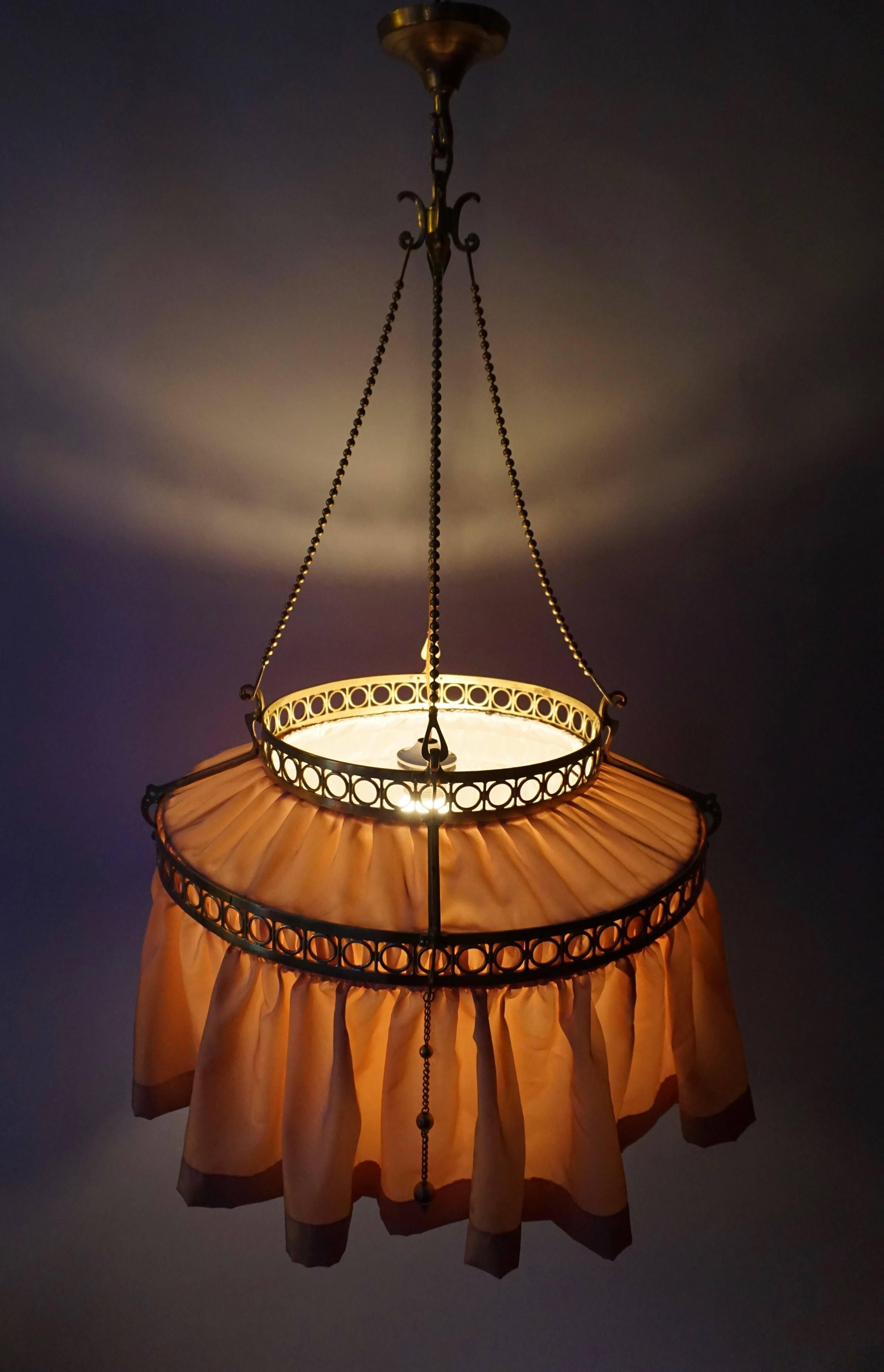 Rare and Beautiful Art Deco Chandelier 5
