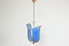 Rare and Beautiful Art Deco Pendant Light