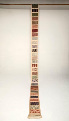 Rare and Beautiful Japanese Chirimen Silk Fabric Sampler '3rd of 4'