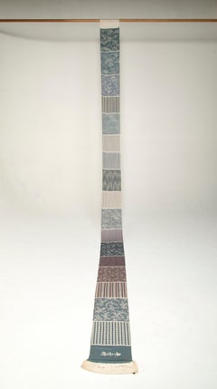 Rare and Beautiful Japanese Chirimen Silk Fabric Sampler ‘4th of 4’